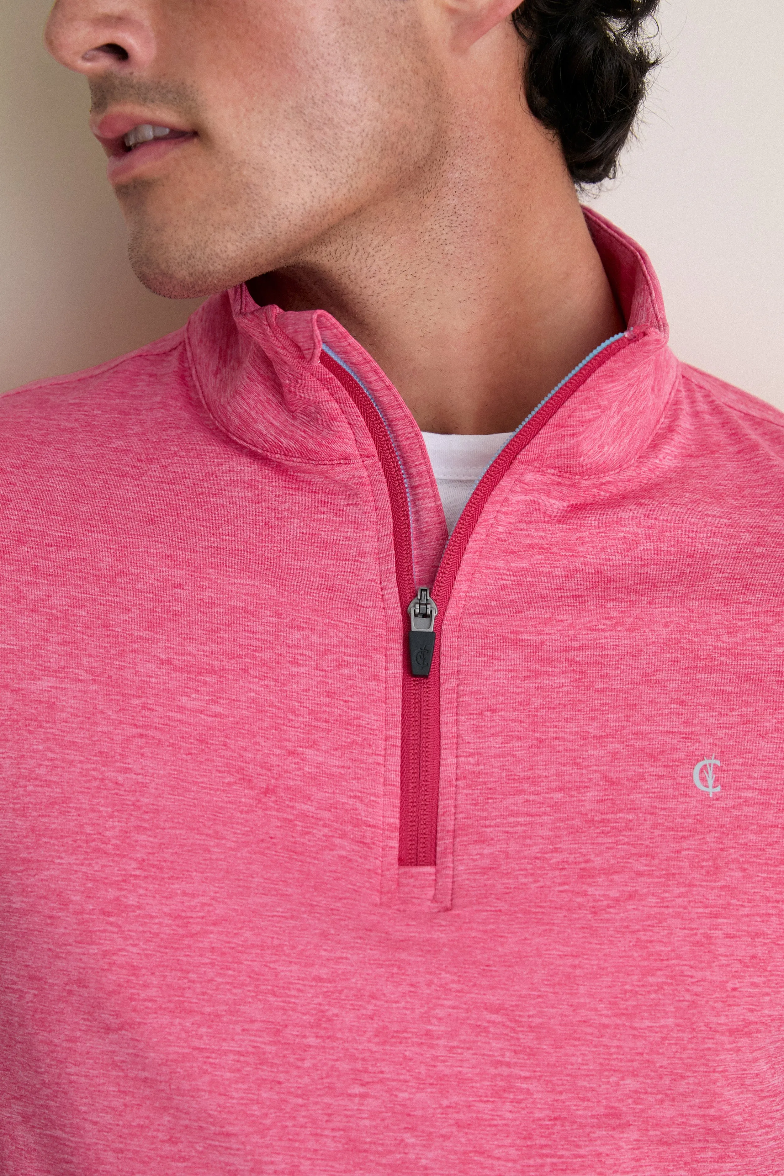Heathered Red Featherweight Performance Pullover sold by Tuckernuck product image thumbnail 5