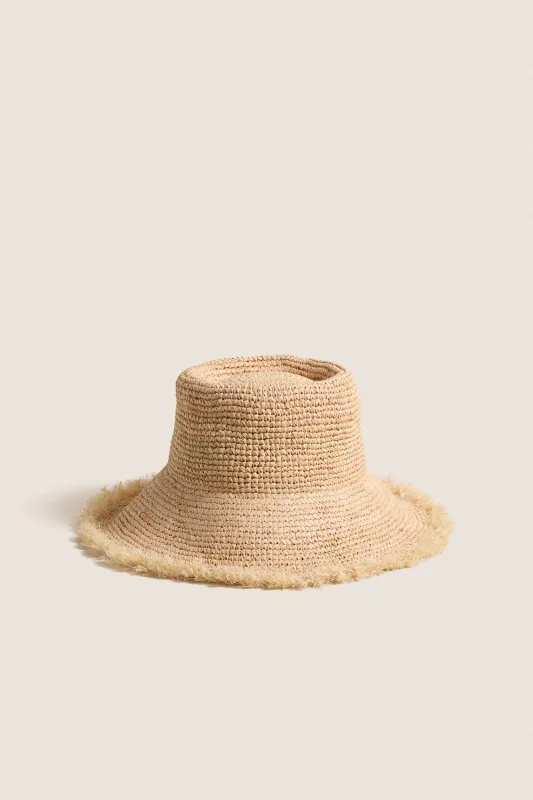 Natural Bora Bora Hat made by Wyeth