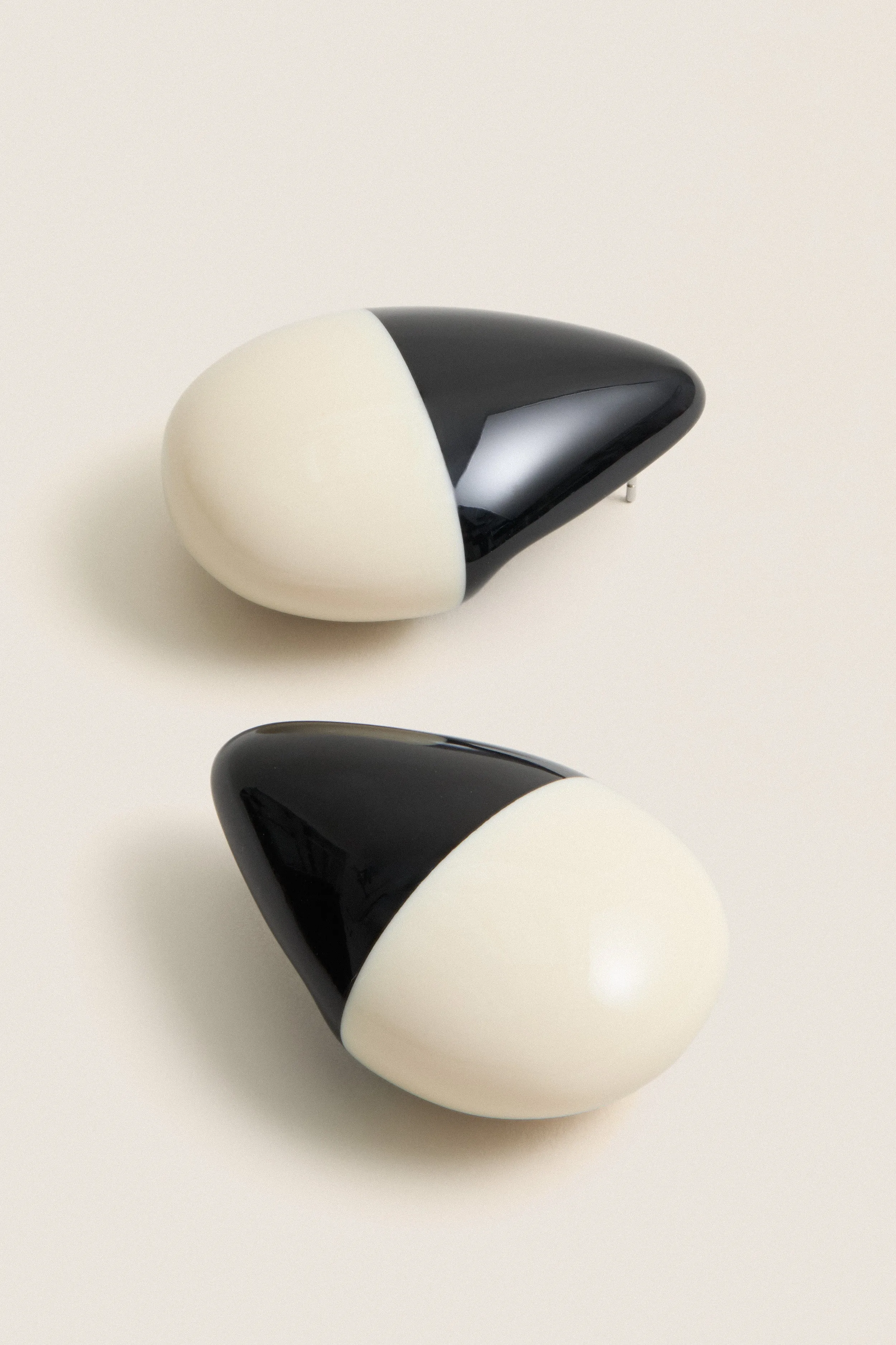 Black and White Opus Earrings sold by Tuckernuck product image thumbnail 4
