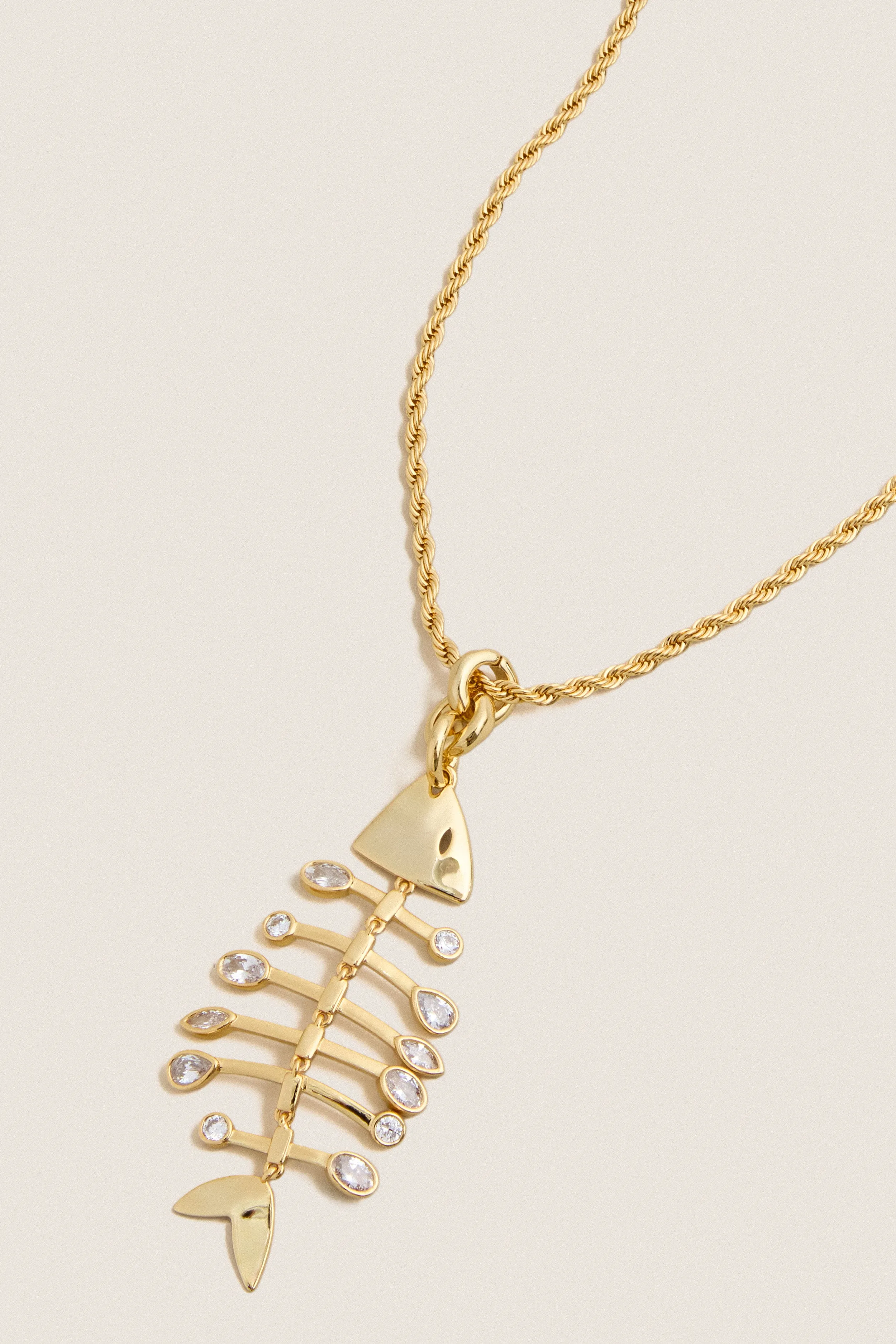 Gold Josephina Charm Necklace sold by Tuckernuck product image thumbnail 4