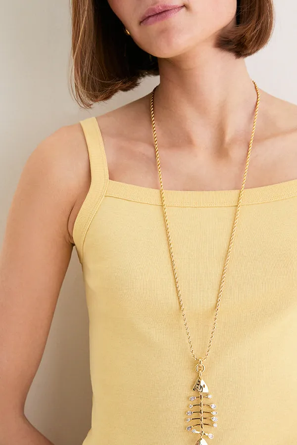 Gold Josephina Charm Necklace sold by Tuckernuck product image thumbnail 2
