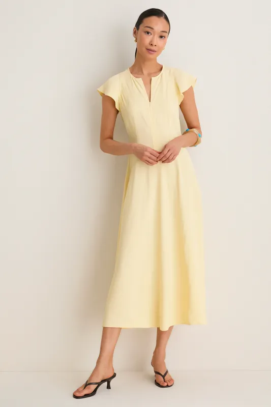 Double Cream Gisa Zip Dress made by Apiece Apart