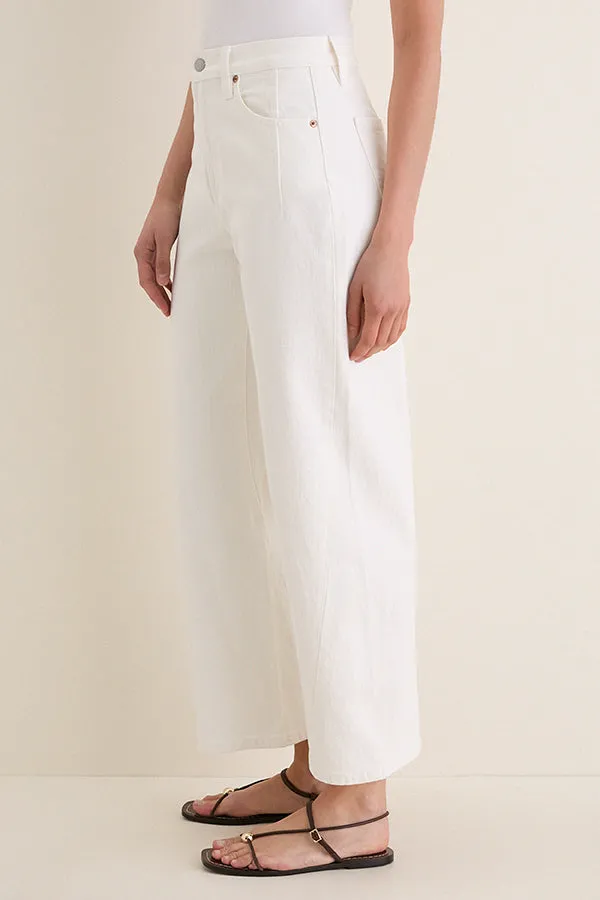 Antique White Kyra High Rise Bowed Ankle sold by Tuckernuck product image thumbnail 3