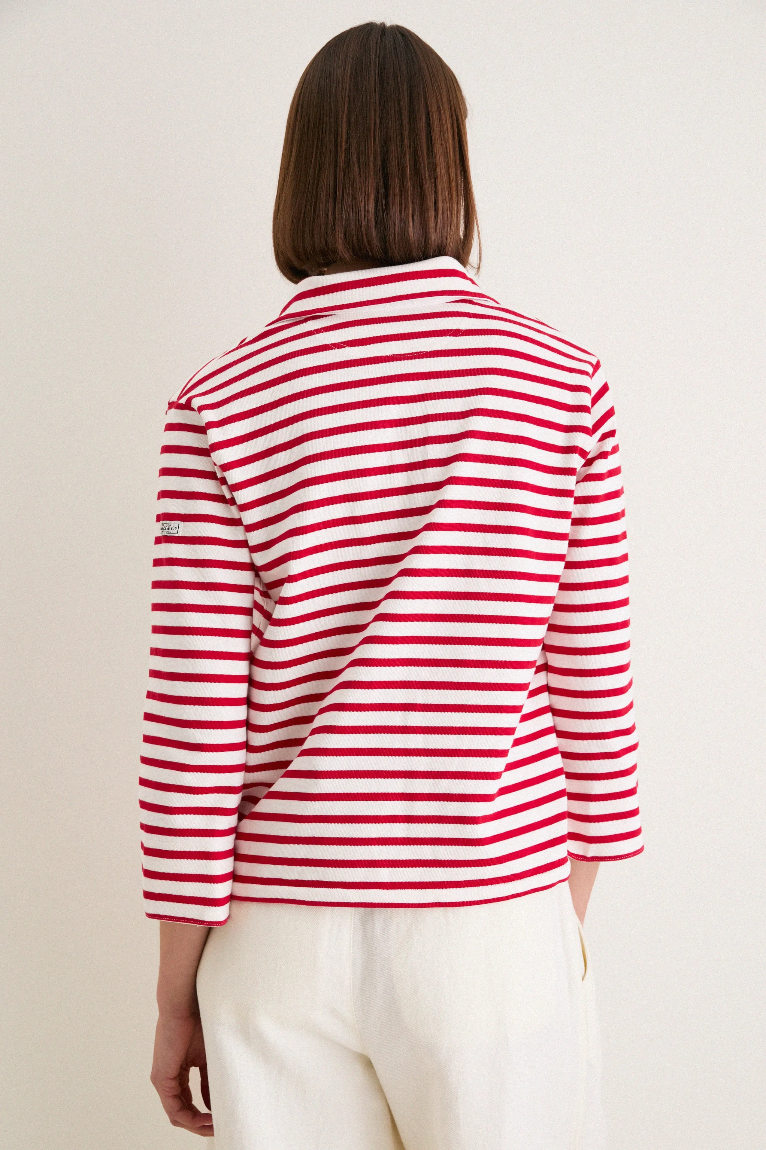 Red and Deckwash White Boating Polo sold by Tuckernuck product image thumbnail 4