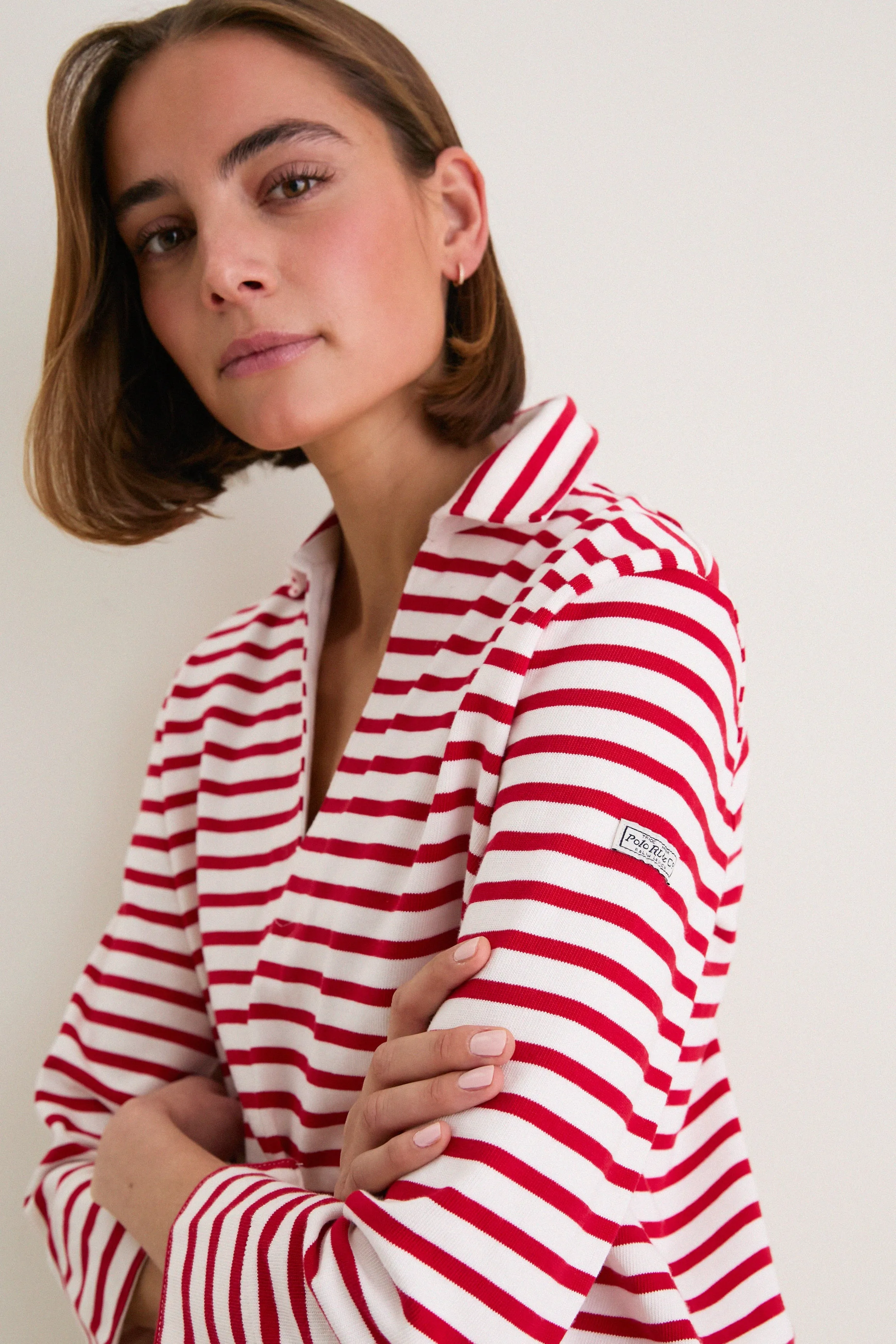 Red and Deckwash White Boating Polo sold by Tuckernuck product image thumbnail 5