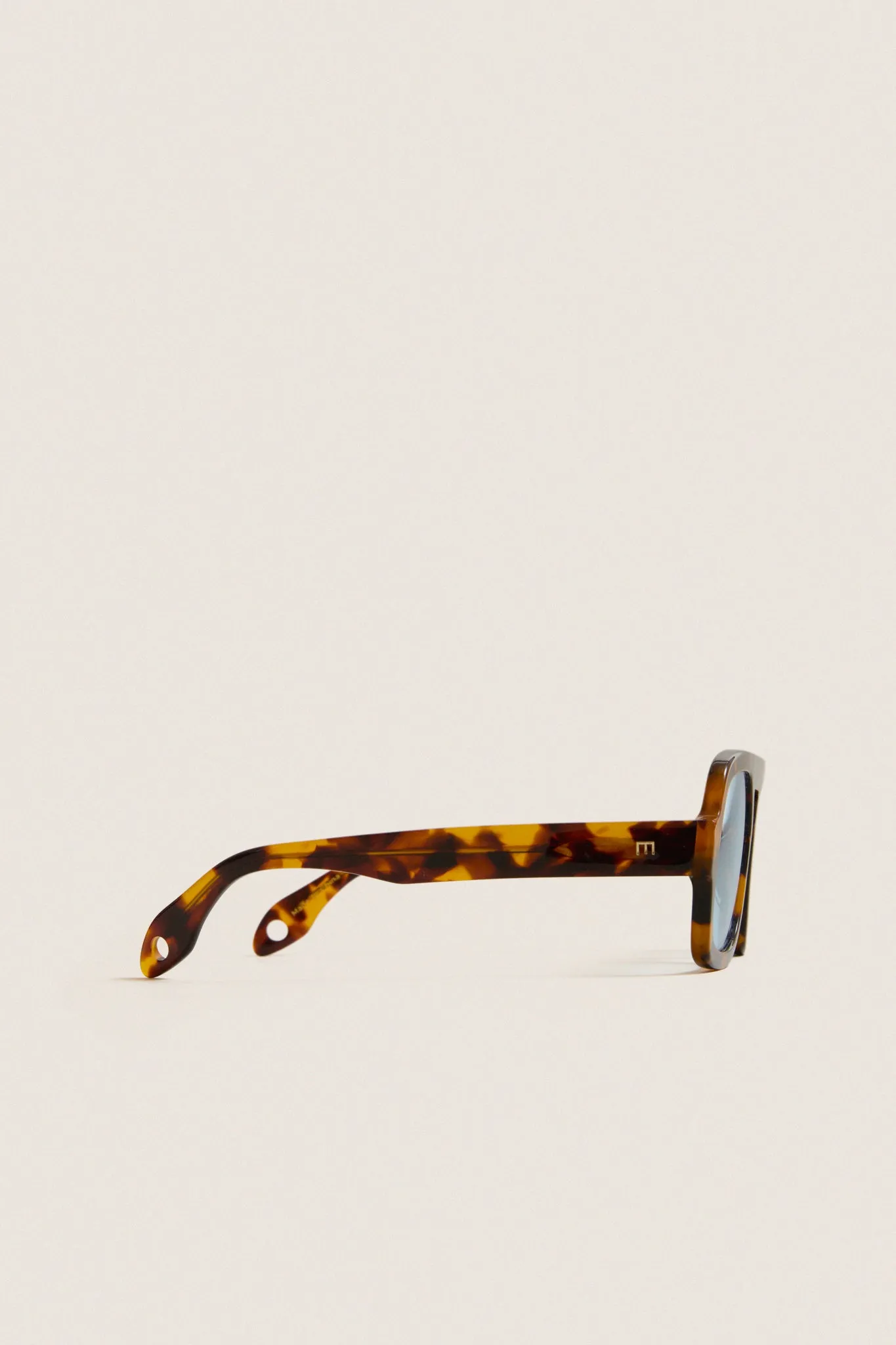 Brown Tortoise Blue Lens Jane Sunglasses sold by Tuckernuck product image thumbnail 5