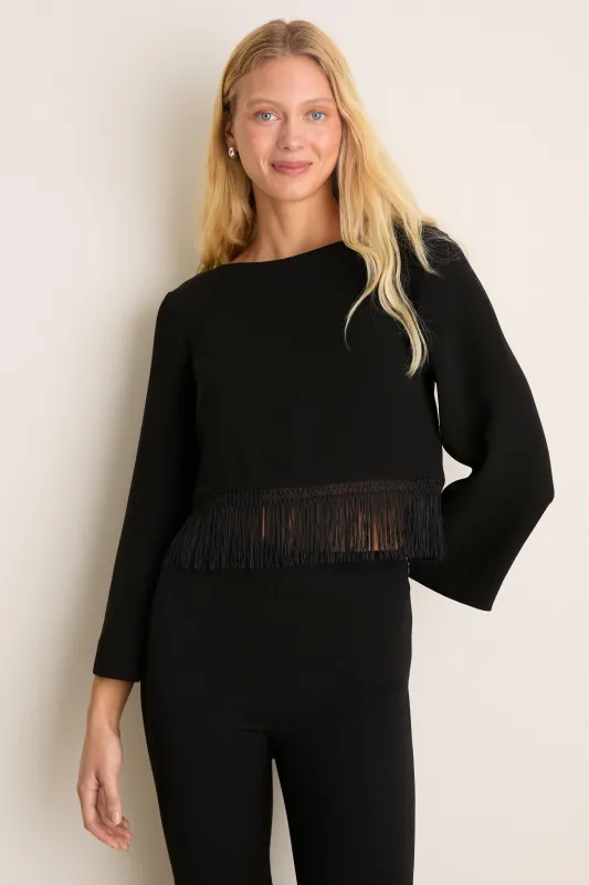 Black Bianca Blouse made by Posse