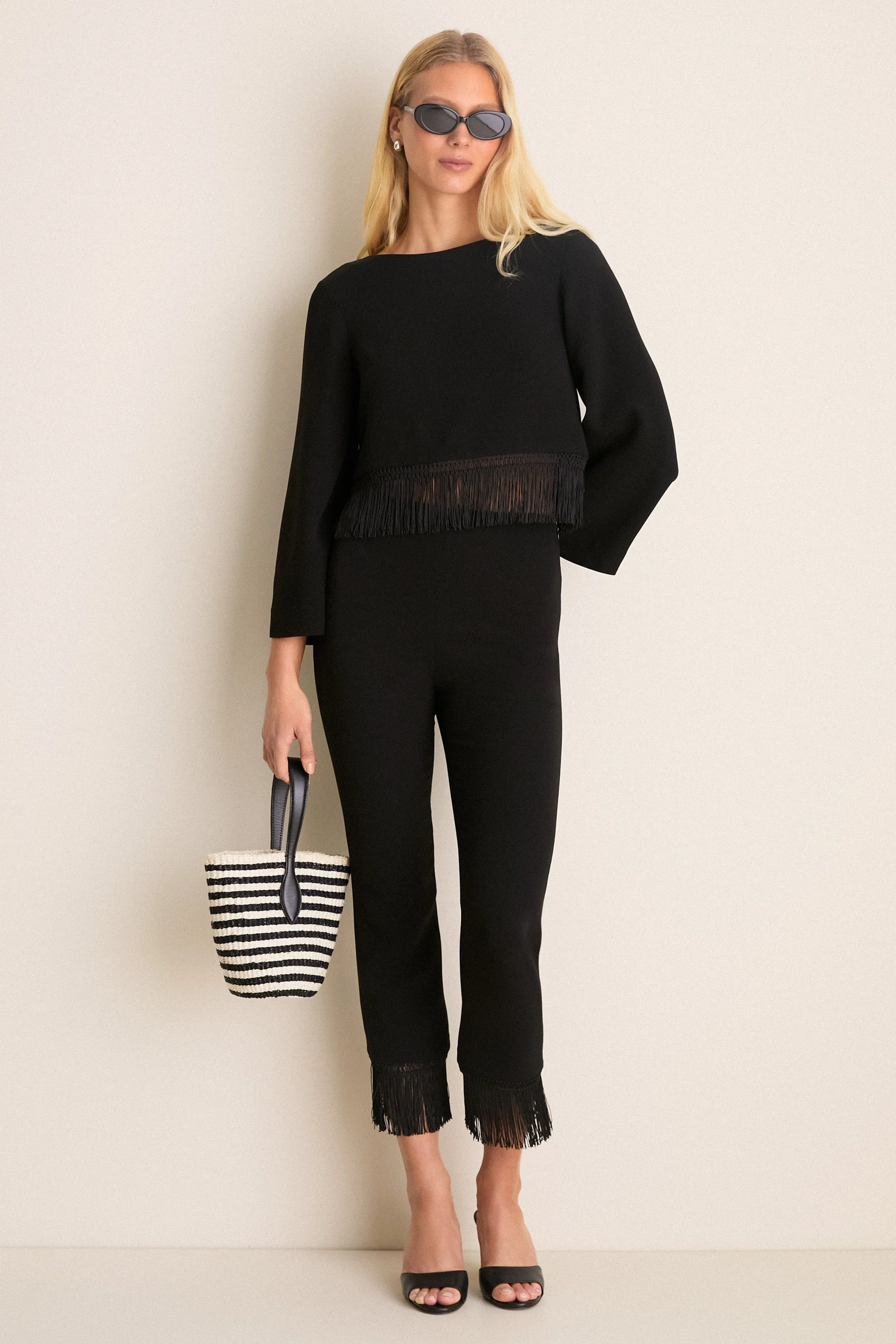 Black Bianca Pant sold by Tuckernuck product image thumbnail 2