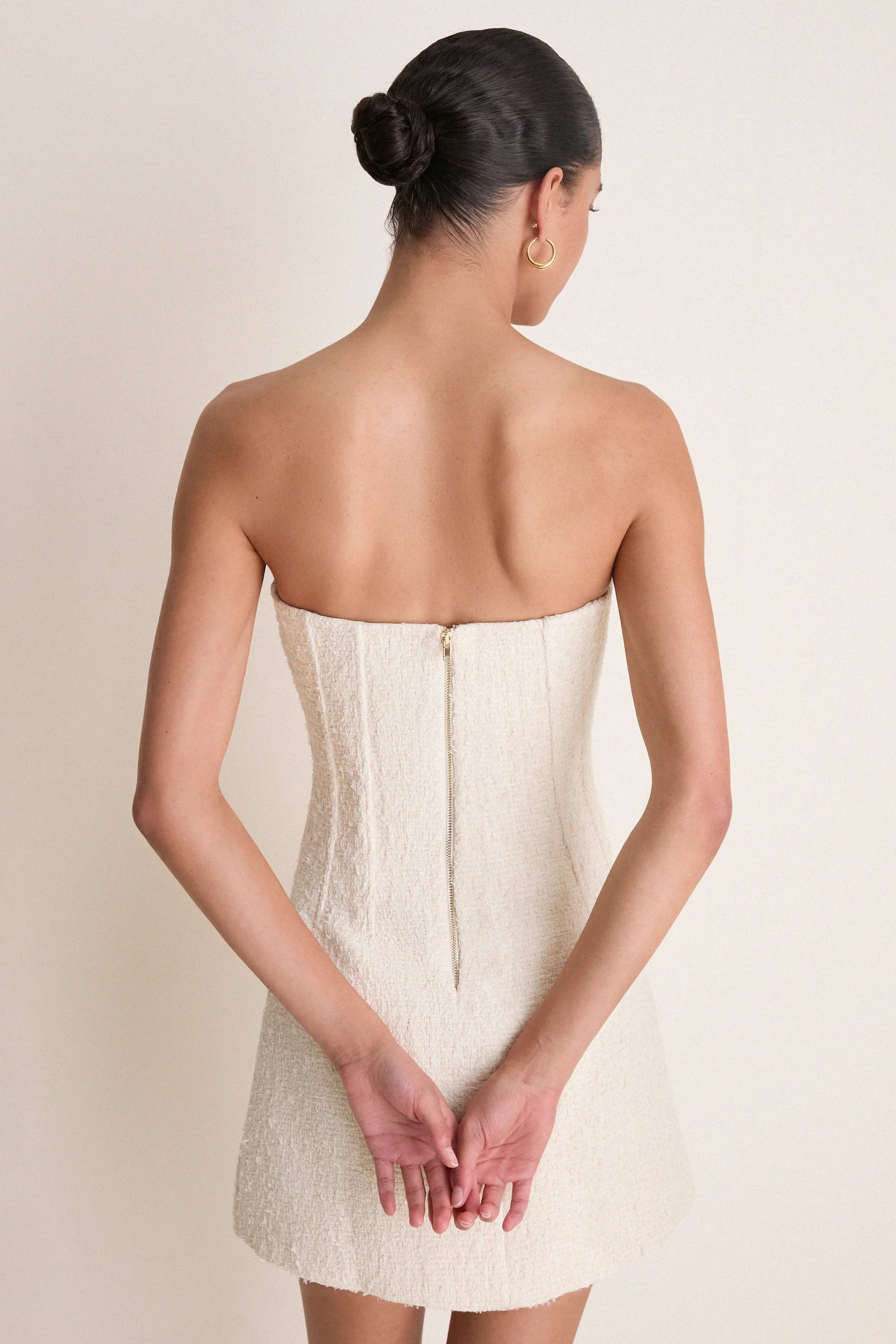 Ecru Rhia Mini Dress sold by Tuckernuck product image thumbnail 5