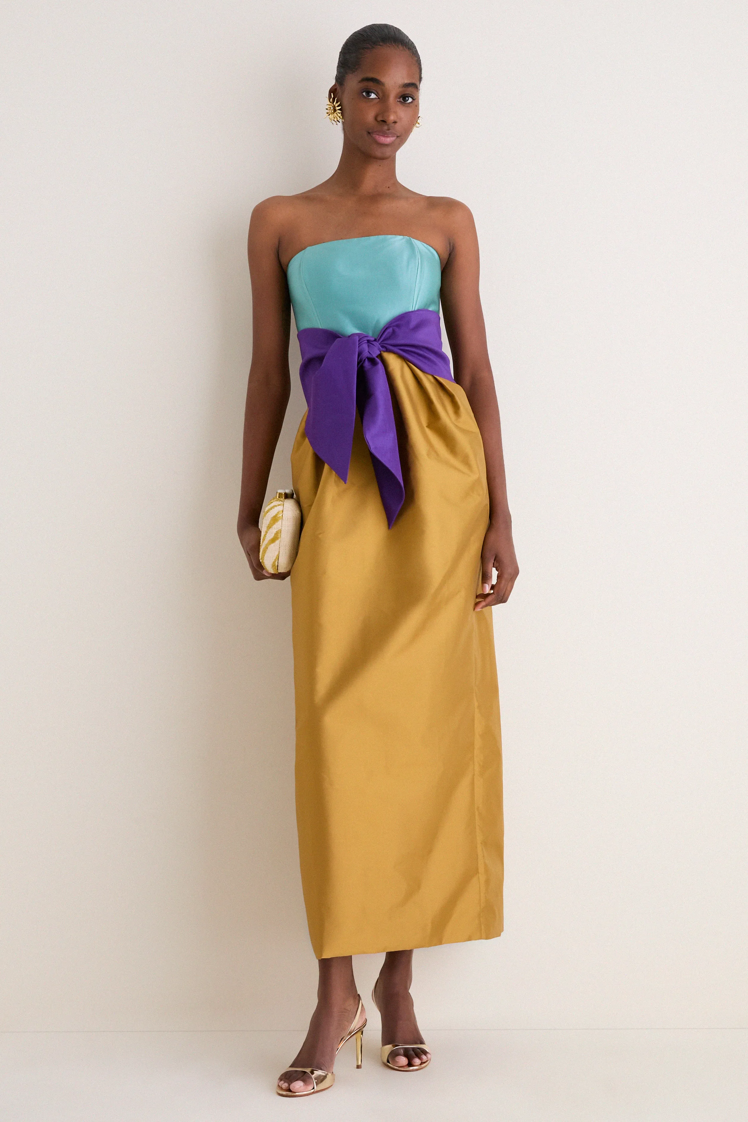 Ochre Structured Maxi Dress sold by Tuckernuck product image thumbnail 2