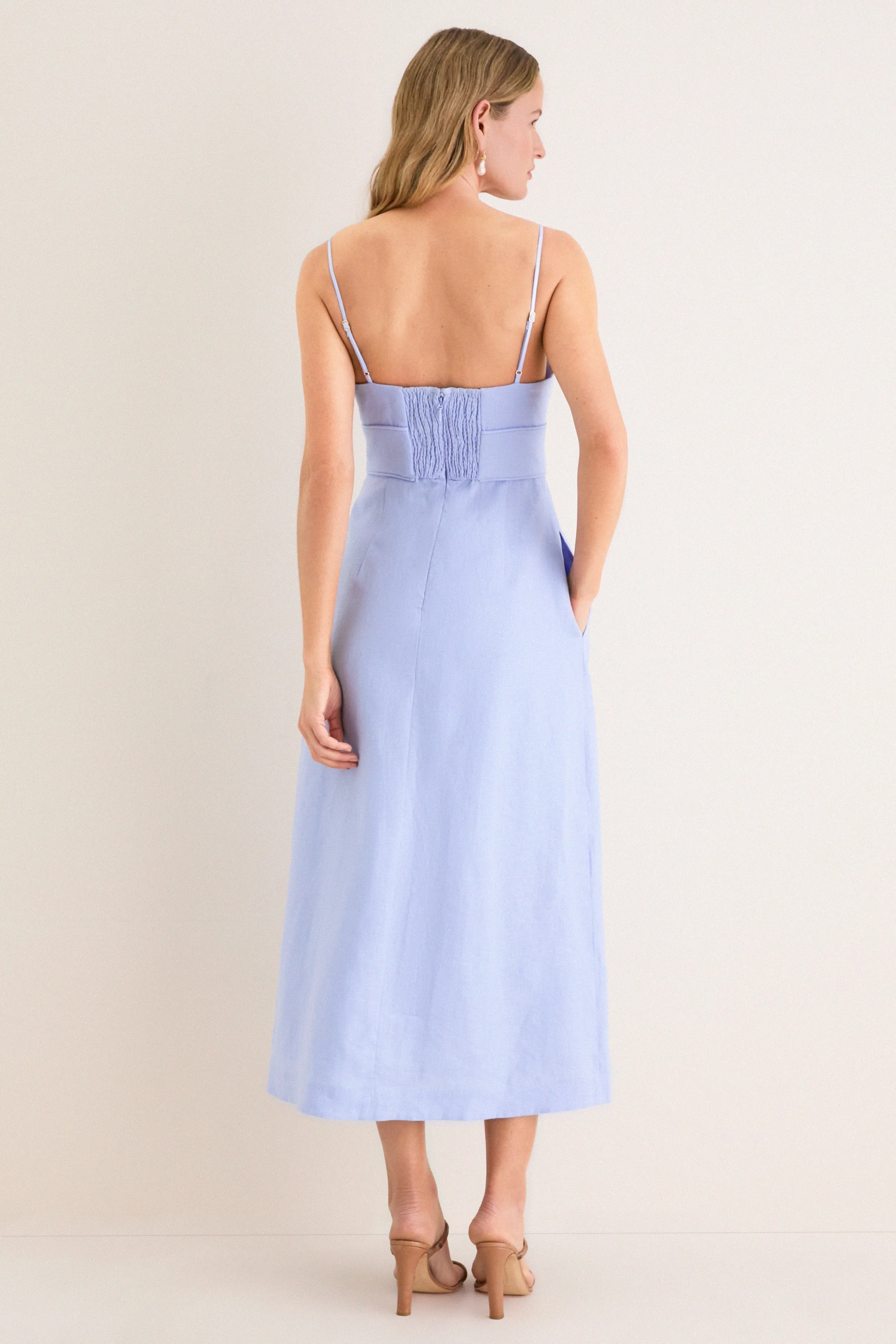 Sky Luna Midi Dress sold by Tuckernuck product image thumbnail 5