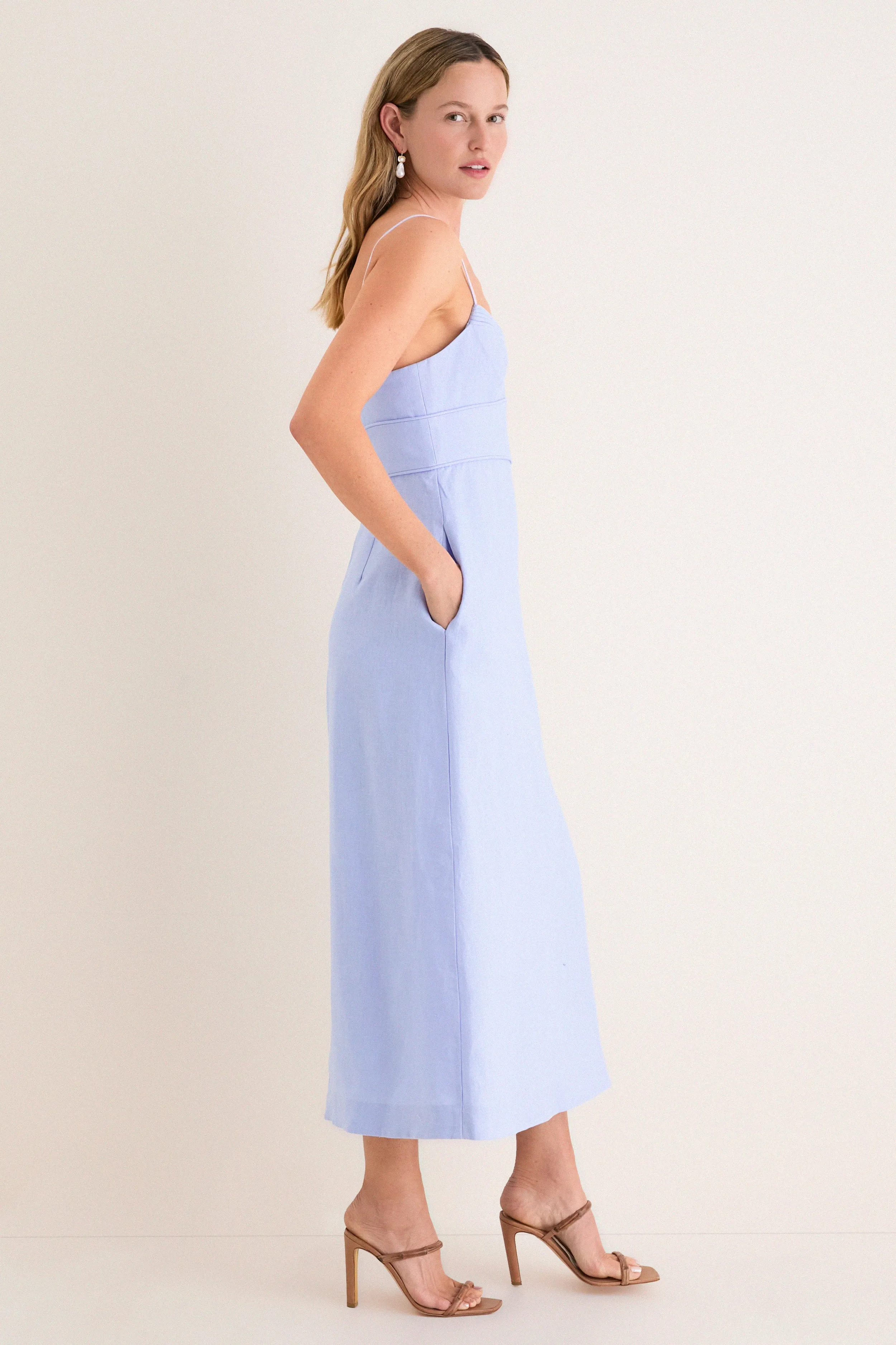 Sky Luna Midi Dress sold by Tuckernuck product image thumbnail 4