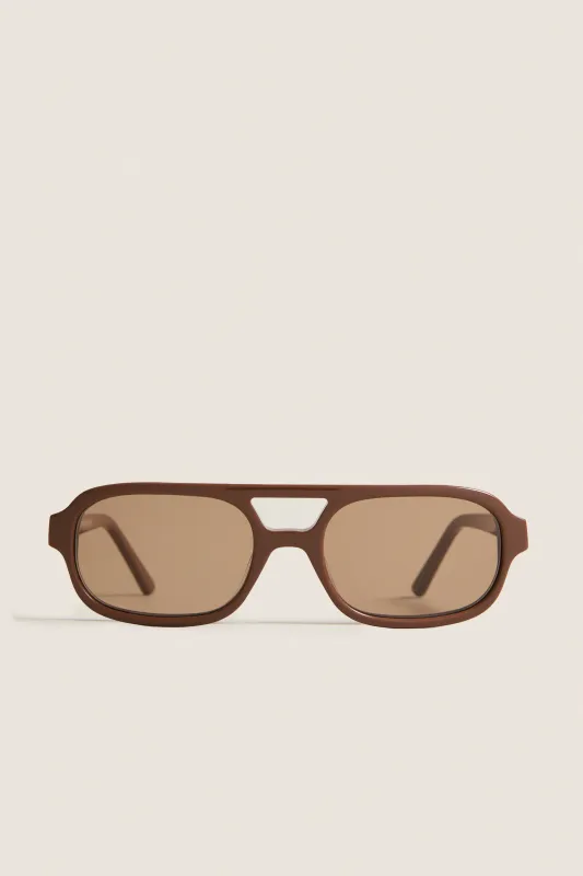 Cinnamon Sofia Sunglasses made by Tuckernuck