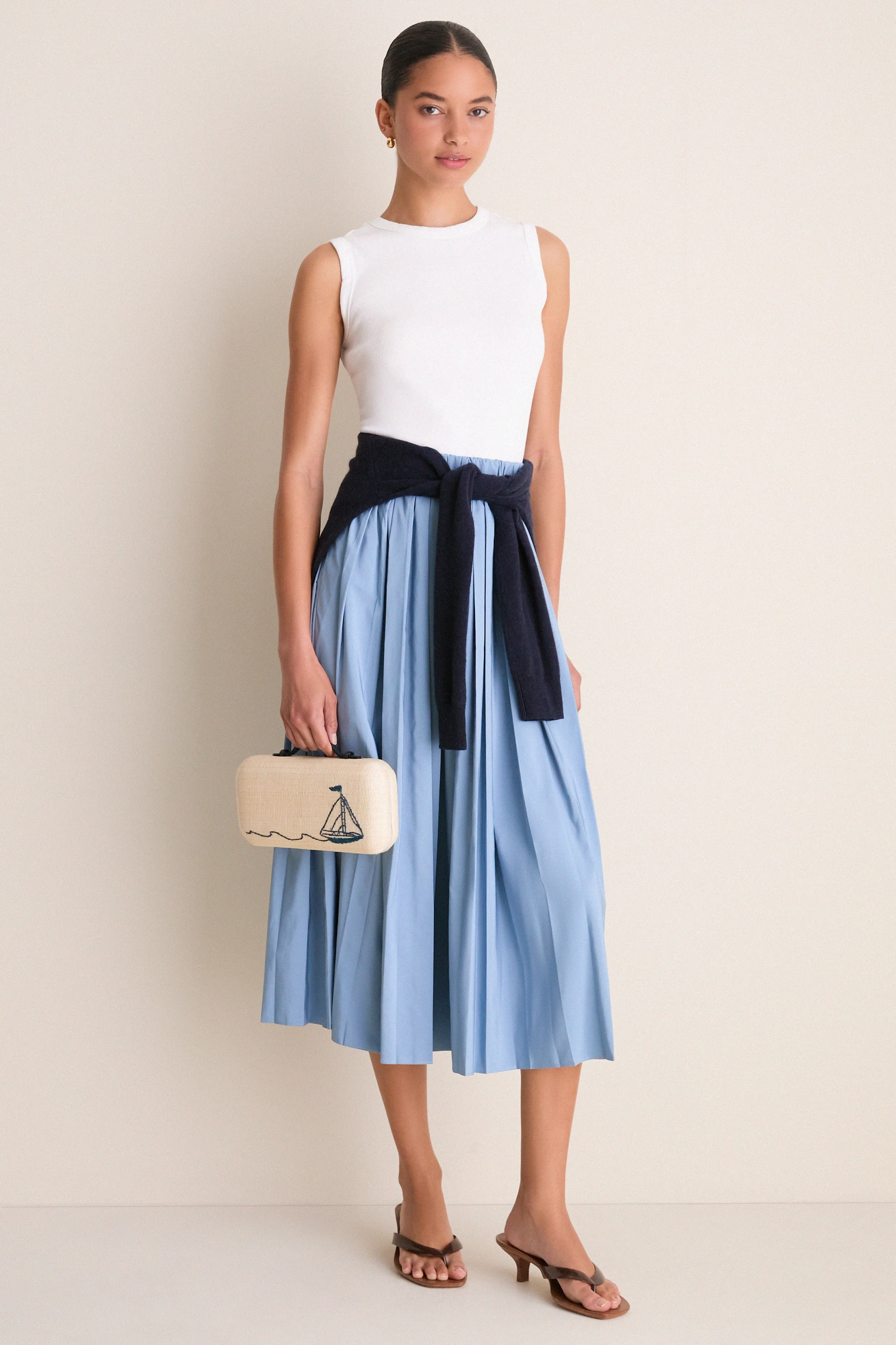 Navy Sail Clutch sold by Tuckernuck product image thumbnail 4