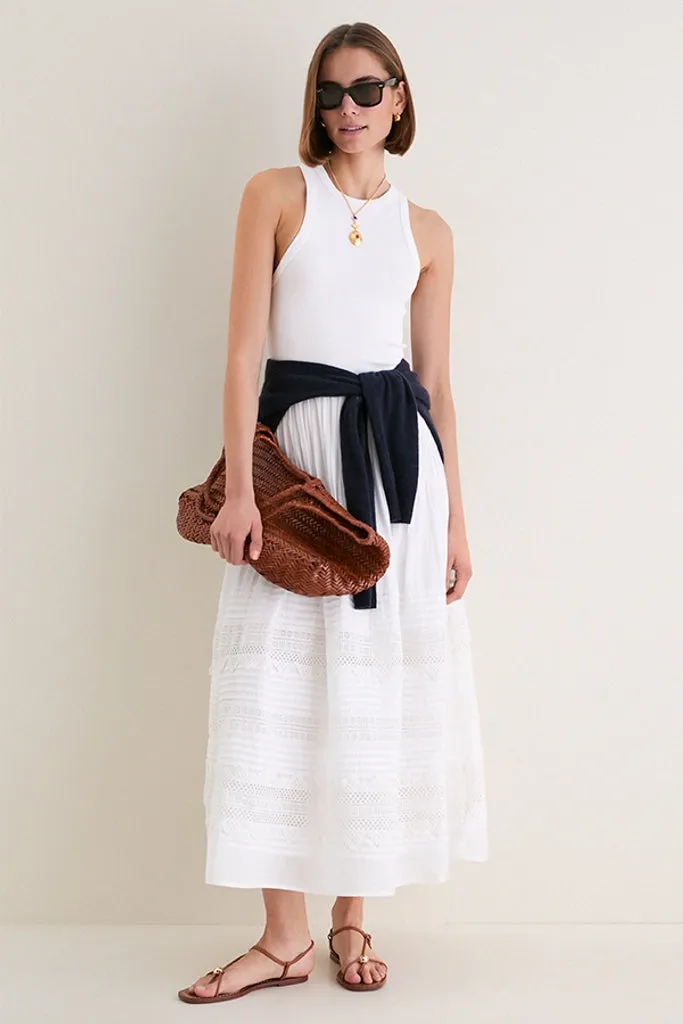 Gold Locket Necklace with Red and Blue Stones sold by Tuckernuck product image thumbnail 3