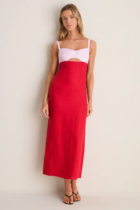 Scarlet Nara Dress made by Cala de la Cruz