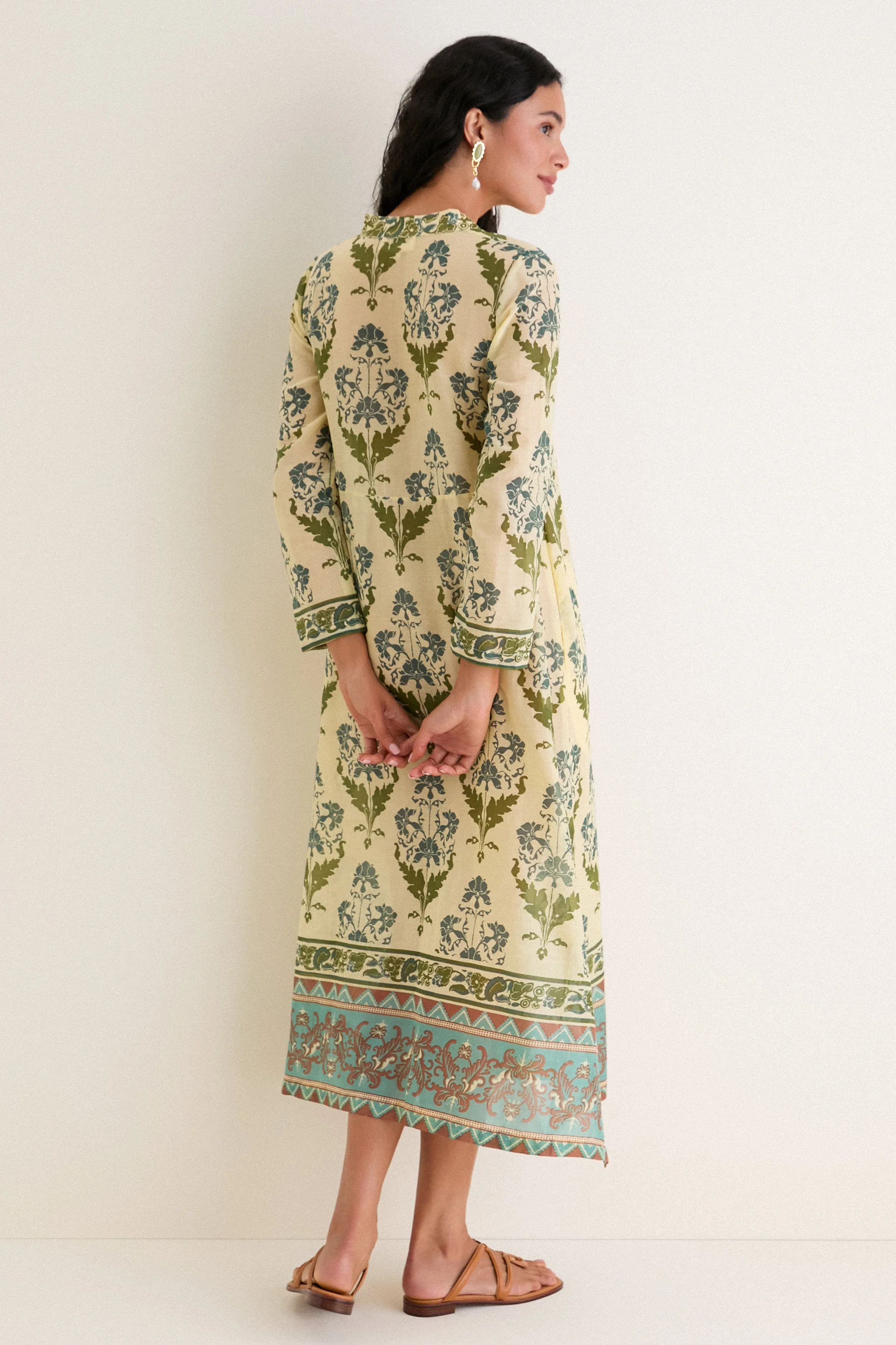 Green Giada Caftan sold by Tuckernuck product image thumbnail 5