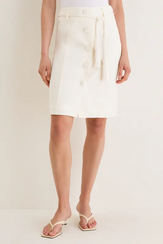 Cream Elspeth Skirt made by Posse