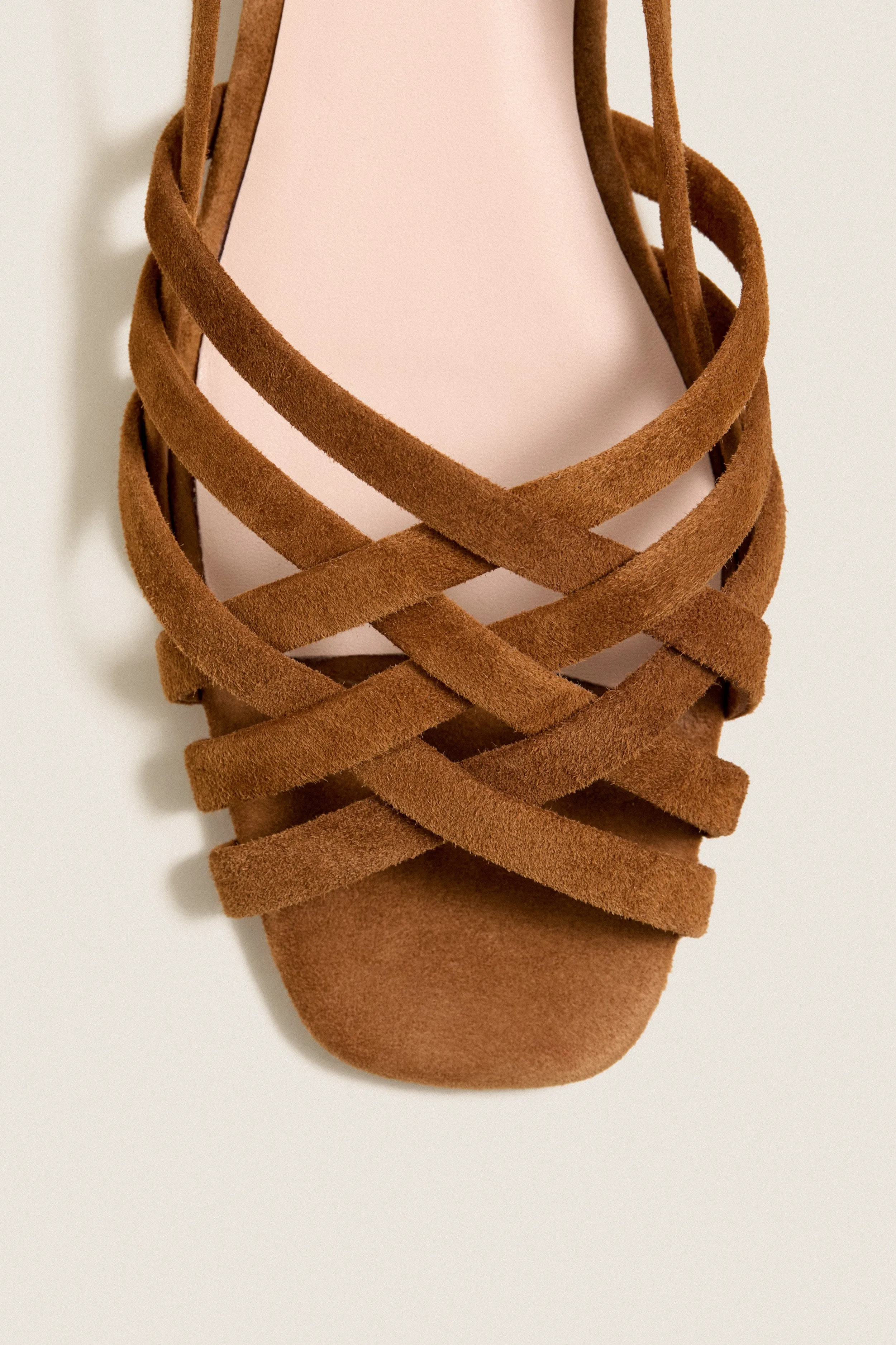 Cacao Suede Shelly Sandals sold by Tuckernuck product image thumbnail 5