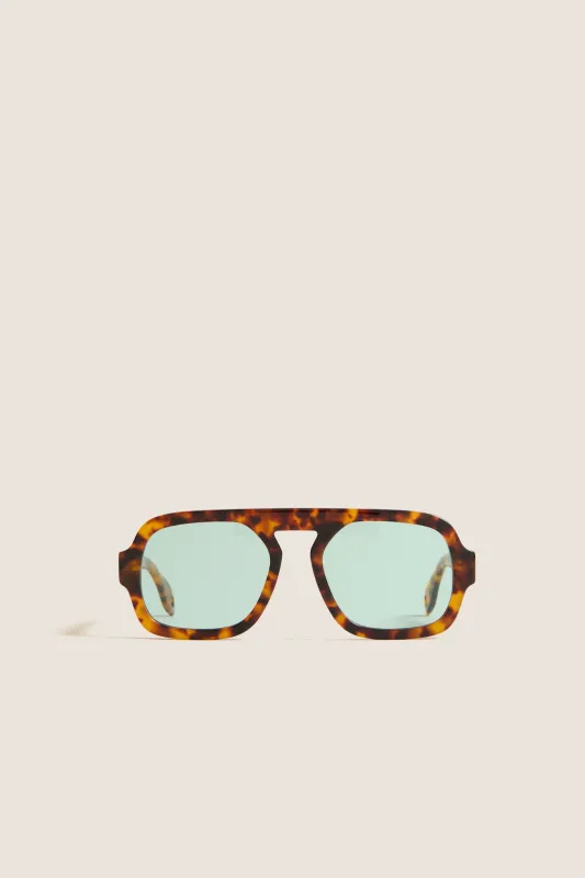 Brown Tortoise Jane Sunglasses made by Elisa Johnson