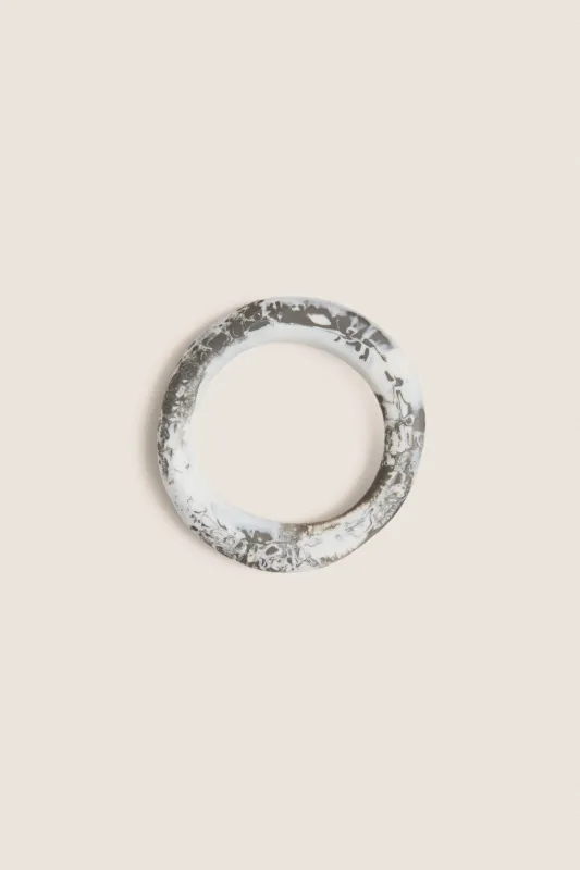 Granite Drift Wishbone Bangle made by Dinosaur Designs