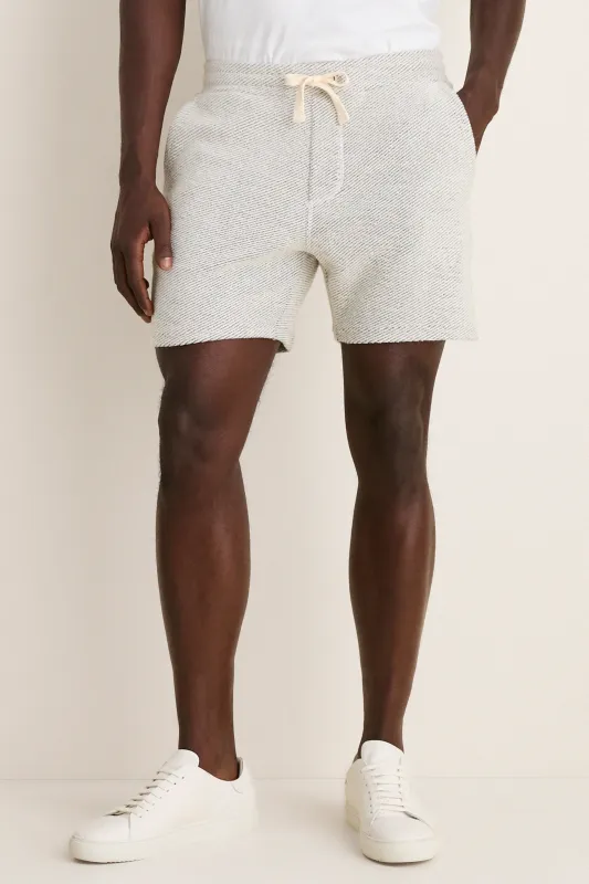 White Navy Portolo Beach Short made by Marine Layer