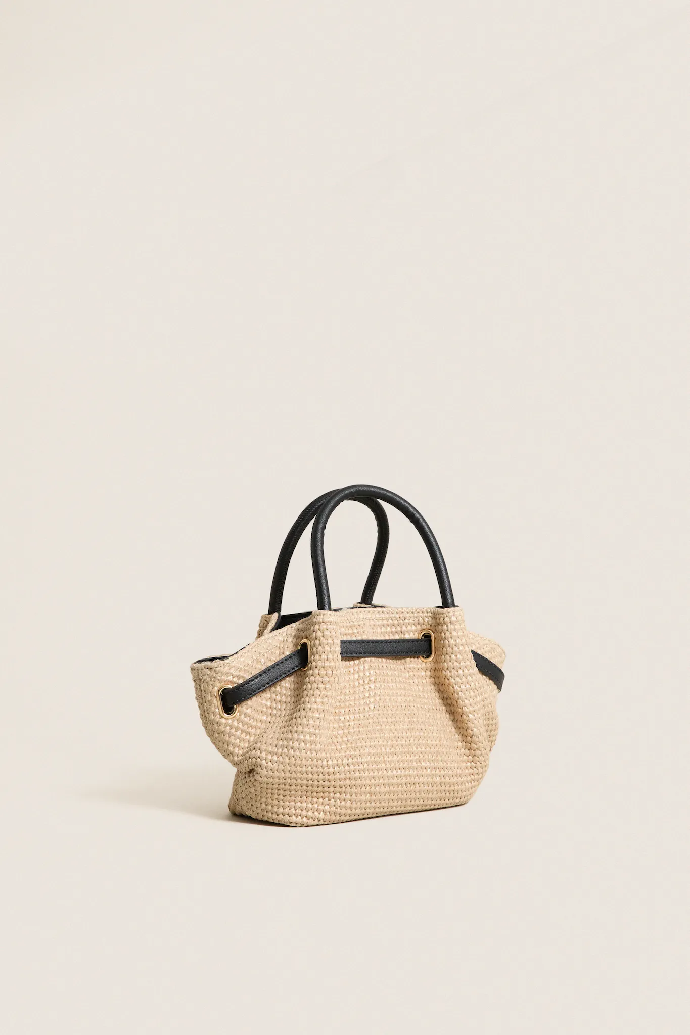 Natural Black Selena Straw Crossbody sold by Tuckernuck product image thumbnail 3