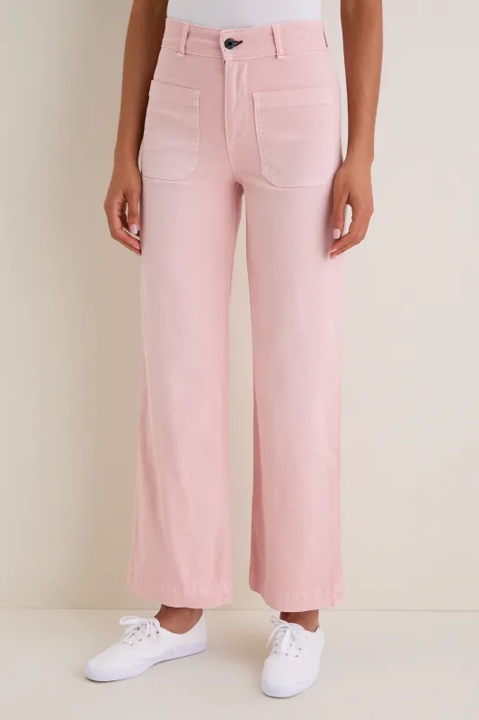 Sanded Pink Sailor Pant made by ASKK NY