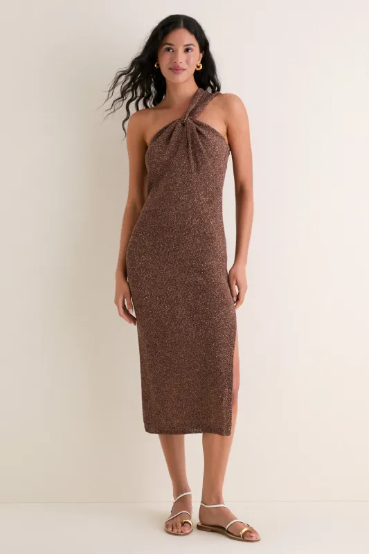 Milk Chocolate Mimi Dress made by A.L.C.