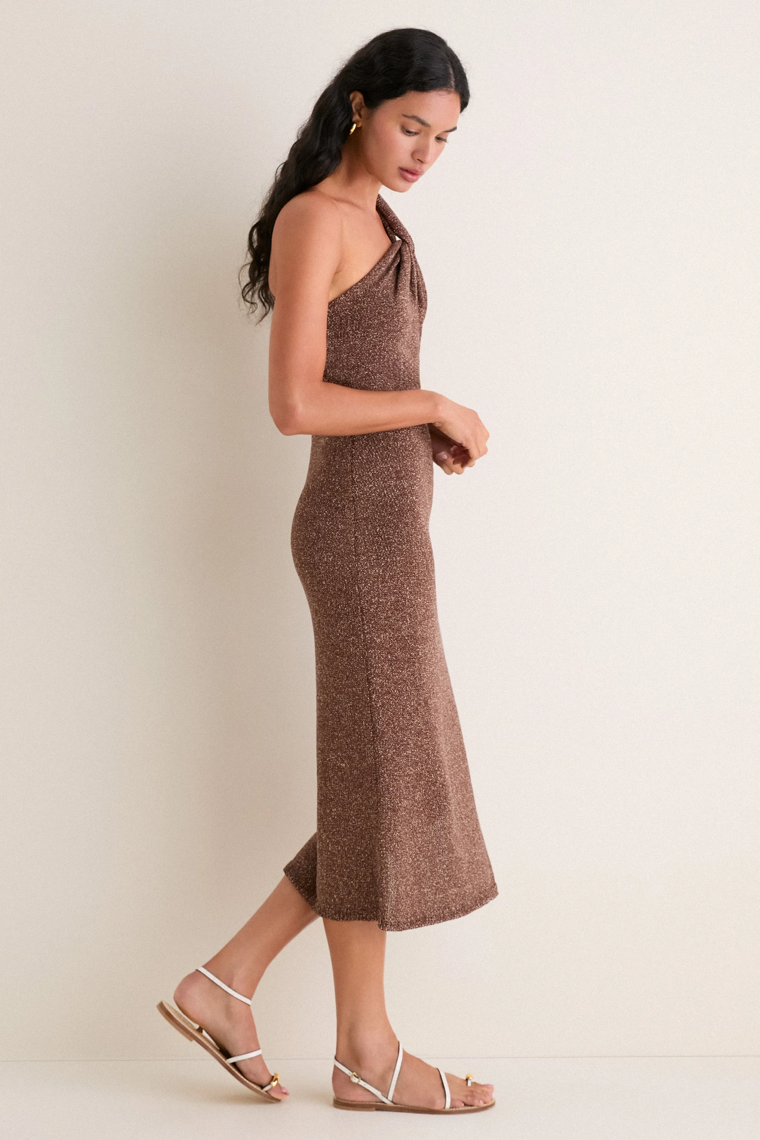 Milk Chocolate Mimi Dress sold by Tuckernuck product image thumbnail 3