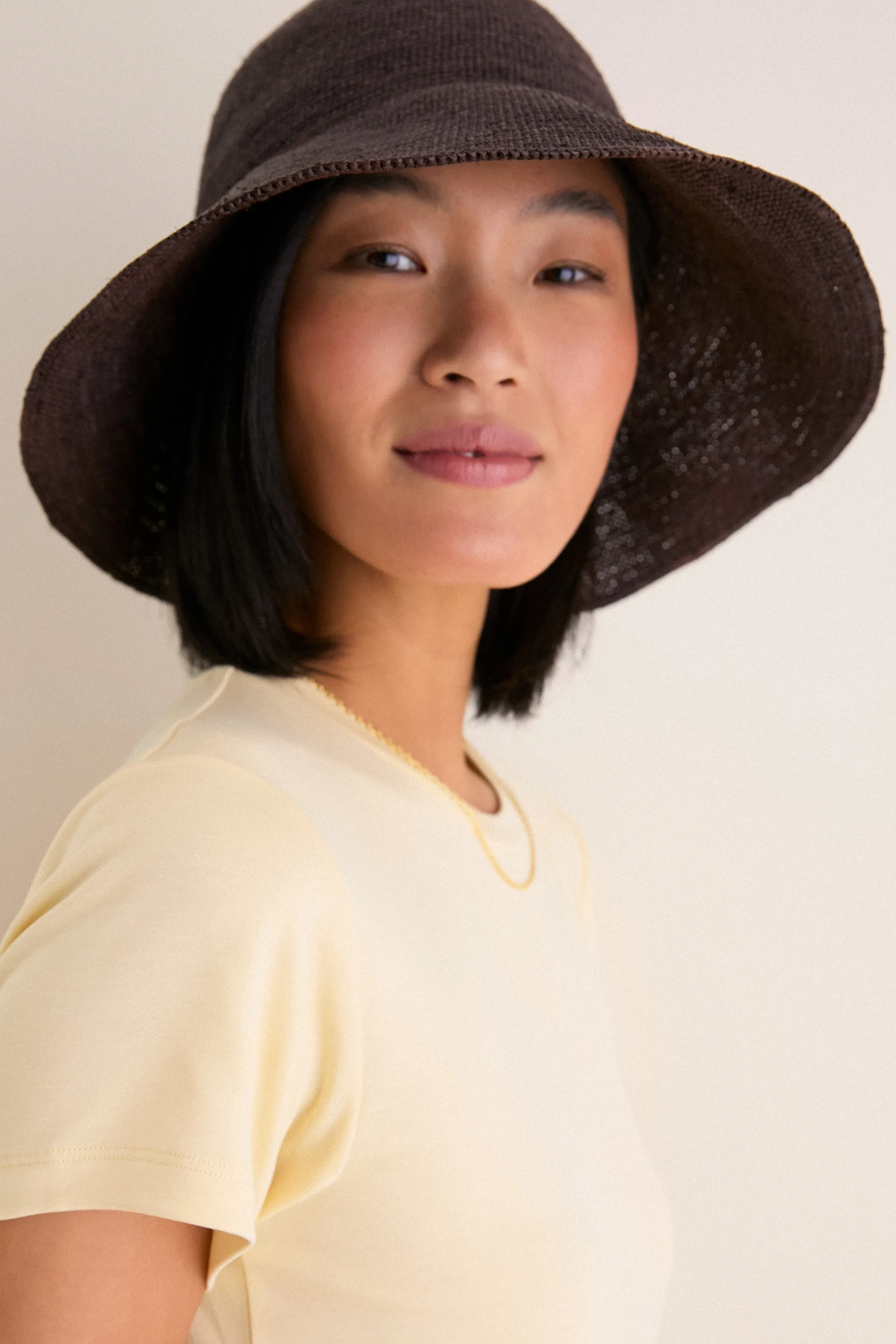 Chocolate Teagan Hat sold by Tuckernuck product image thumbnail 2