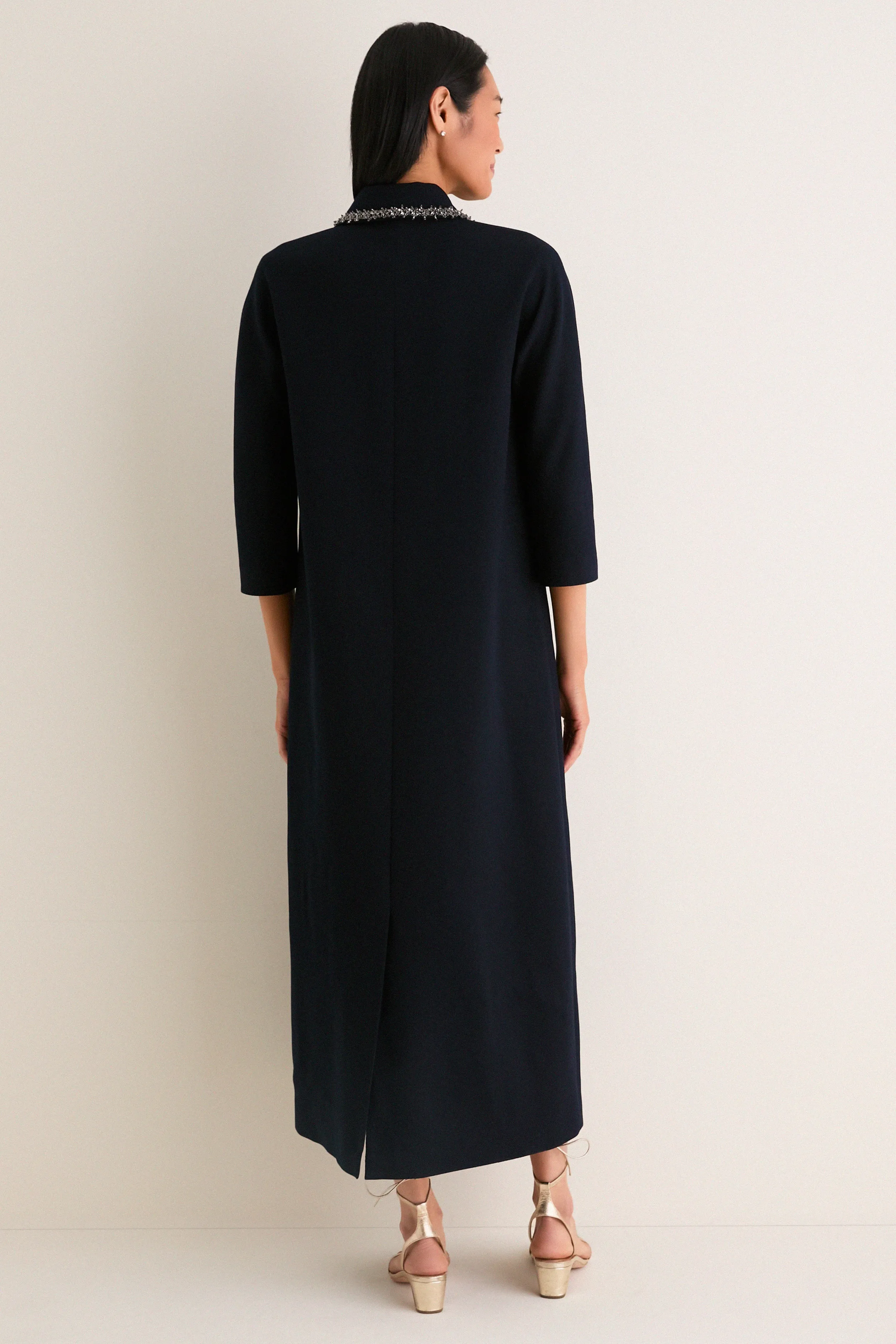 Navy Embellished Nicola Maxi Dress sold by Tuckernuck product image thumbnail 5