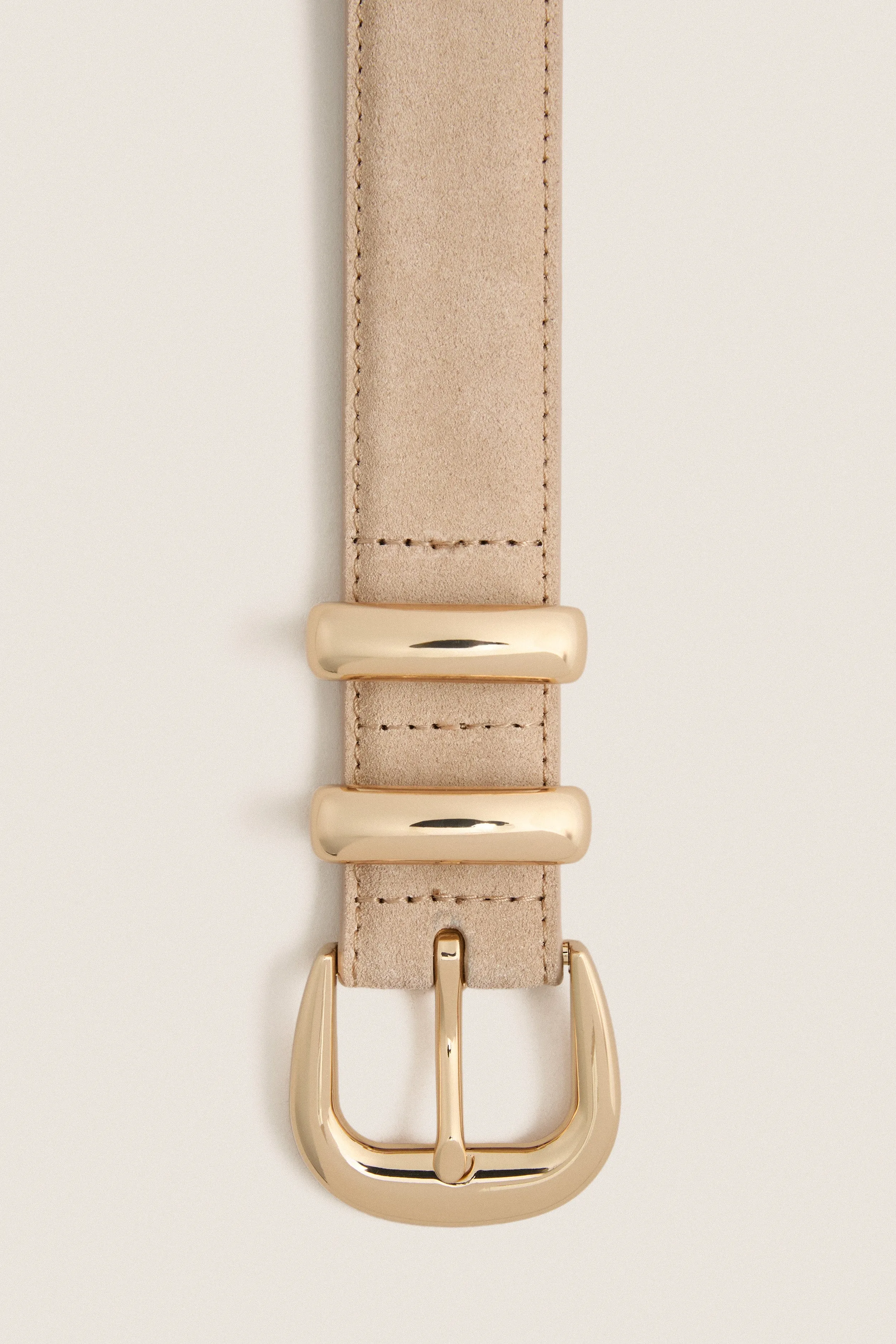 Light Tan Suede Western Belt sold by Tuckernuck product image thumbnail 4