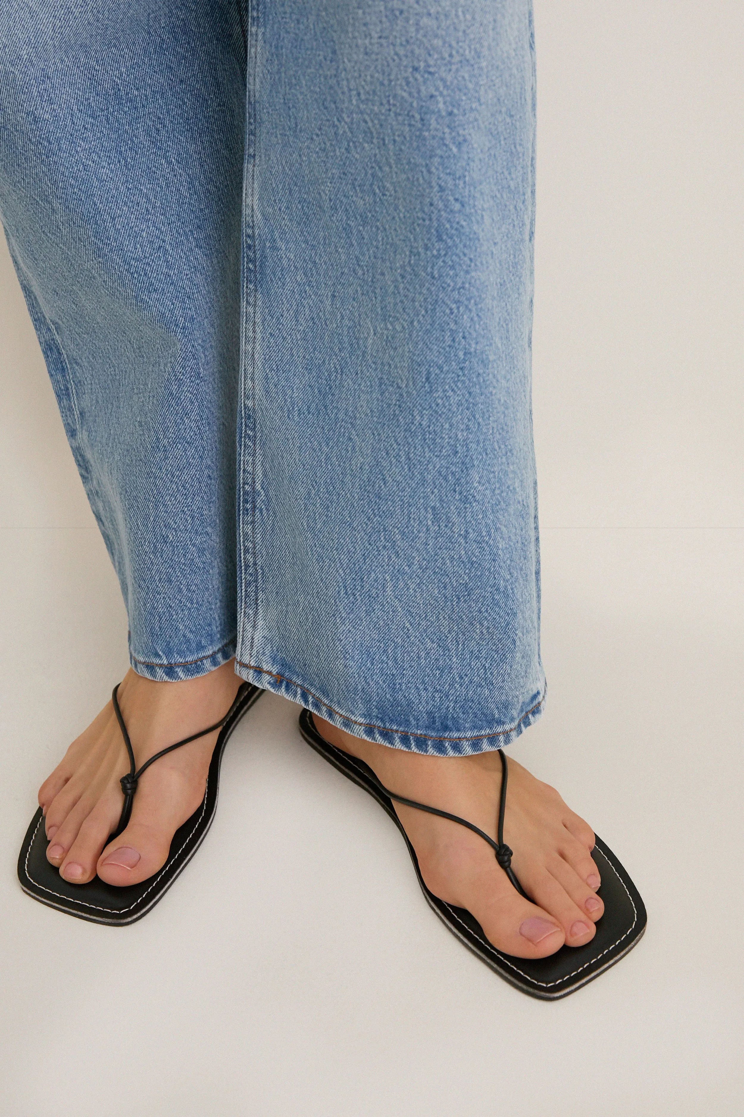 Black Ray Flip Flops sold by Tuckernuck product image thumbnail 2
