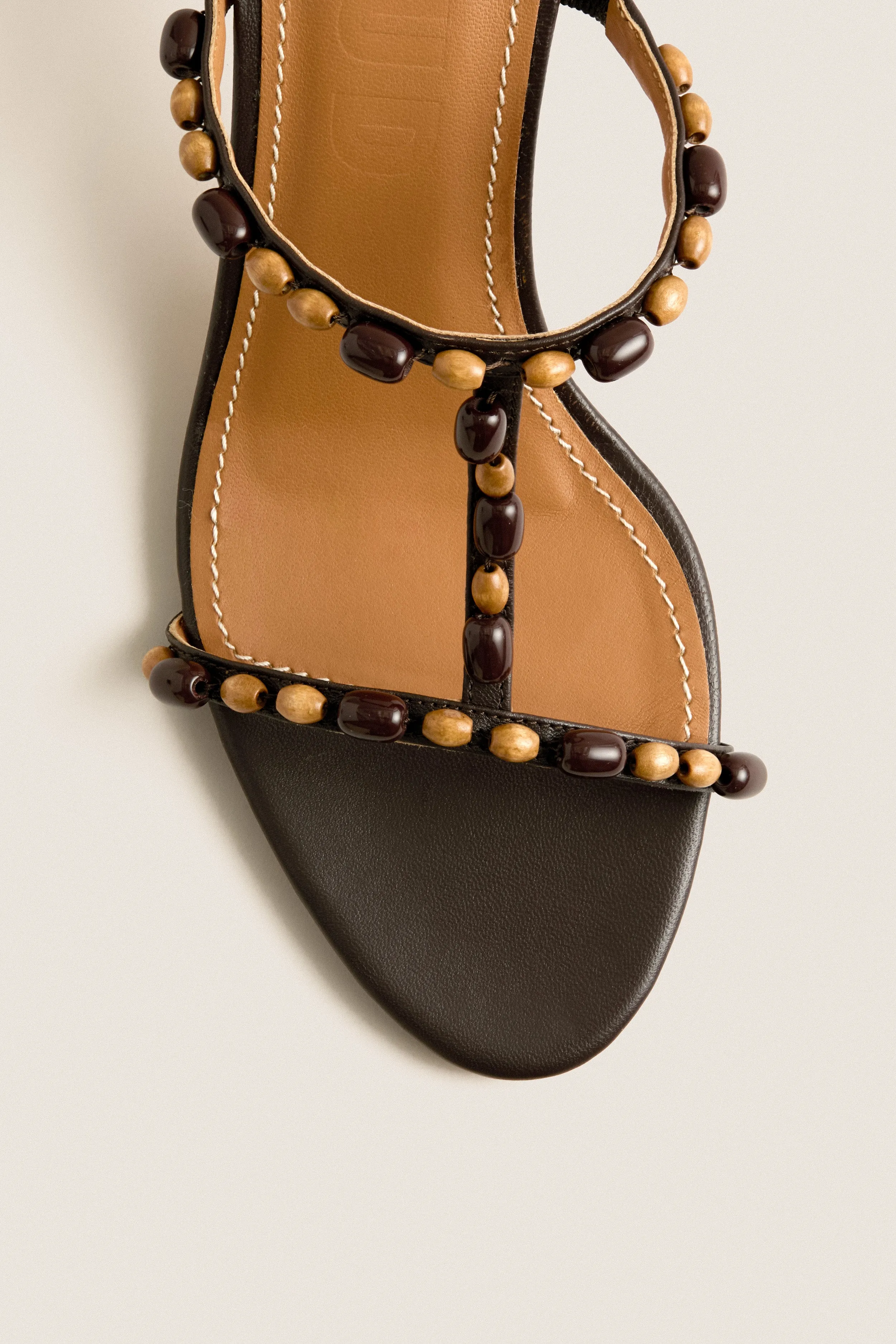 Wood Beads Talita Heel sold by Tuckernuck product image thumbnail 5
