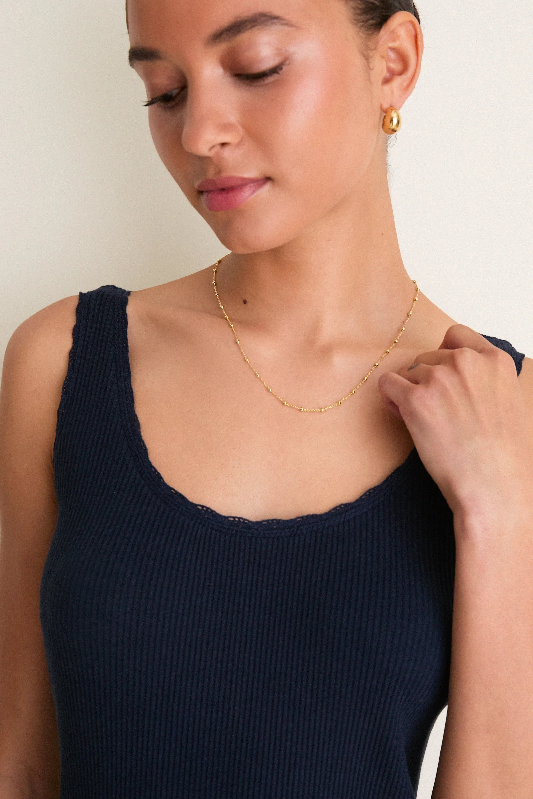 Navy Casey Midi Dress sold by Tuckernuck product image thumbnail 5