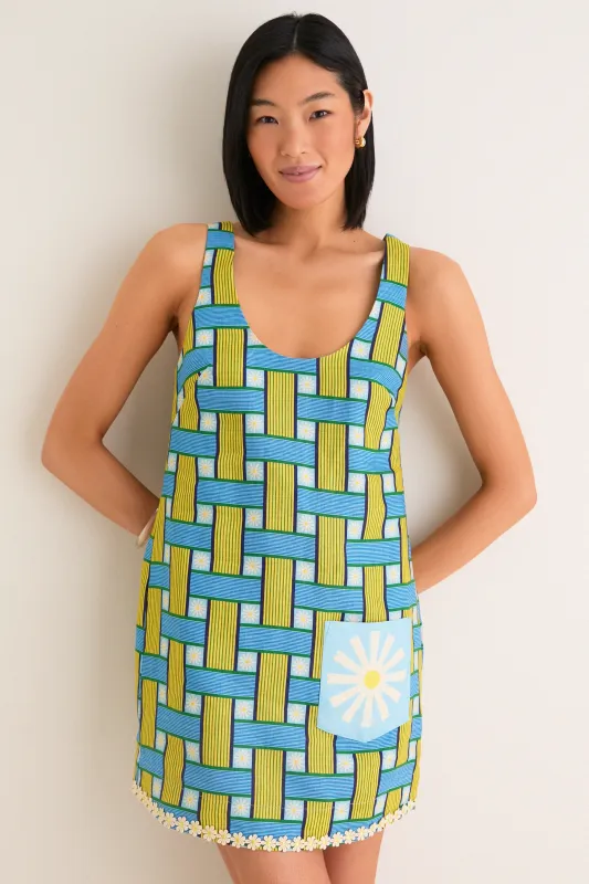 Multi Sunlounge Mini Dress made by Alemais