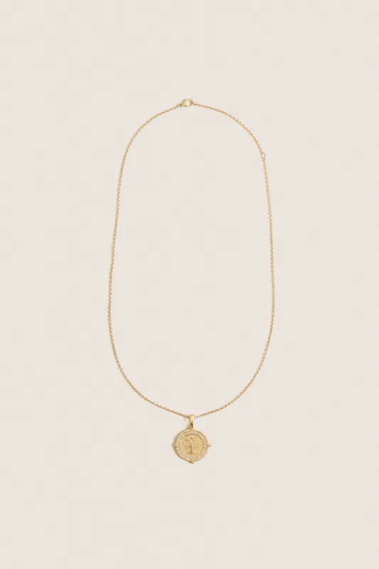 FAITH Petite Embellished Coin made by Jane Win