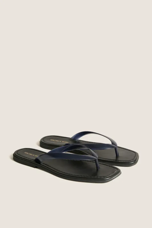 Navy Clea Sandals made by Veronica Beard