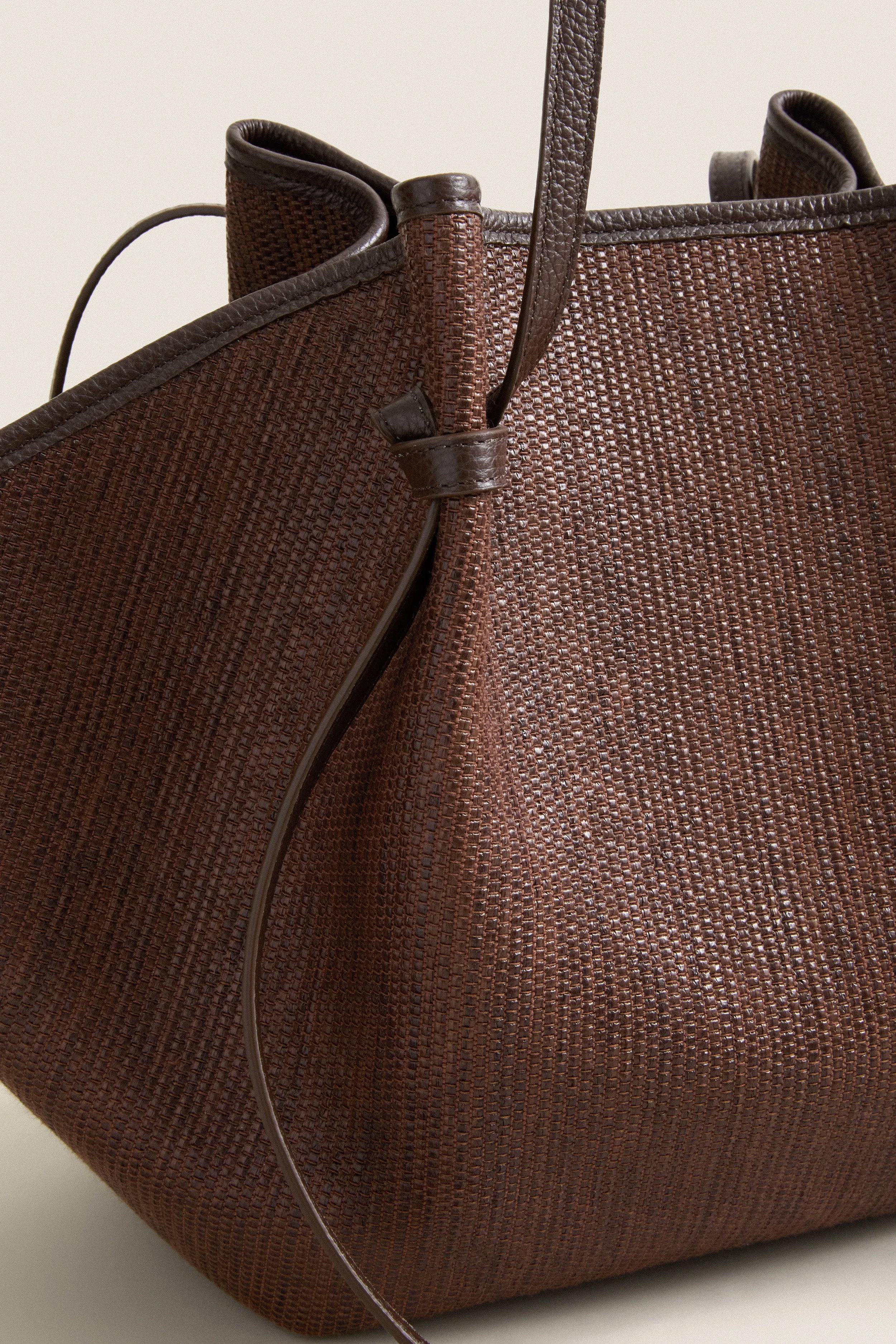 Fudge Large Woven Raffia Mochi Bag sold by Tuckernuck product image thumbnail 5