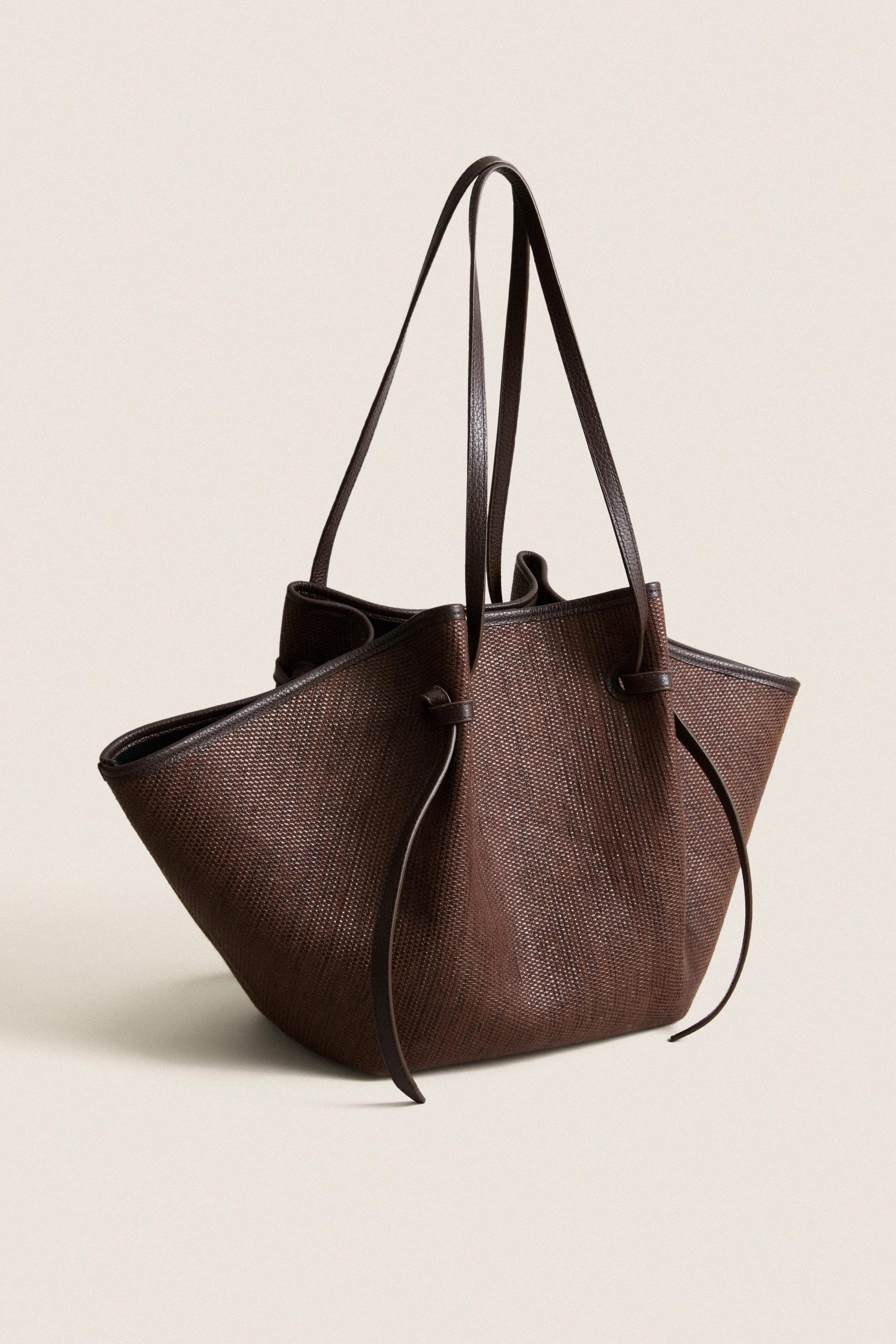 Fudge Large Woven Raffia Mochi Bag sold by Tuckernuck product image thumbnail 3