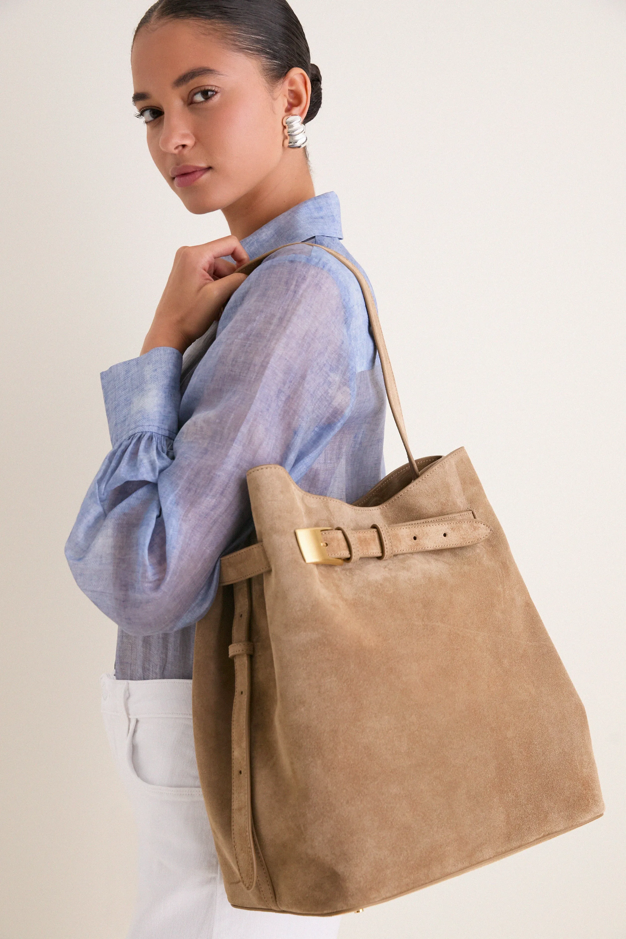 Tan Suede Belt Bag sold by Tuckernuck product image thumbnail 2