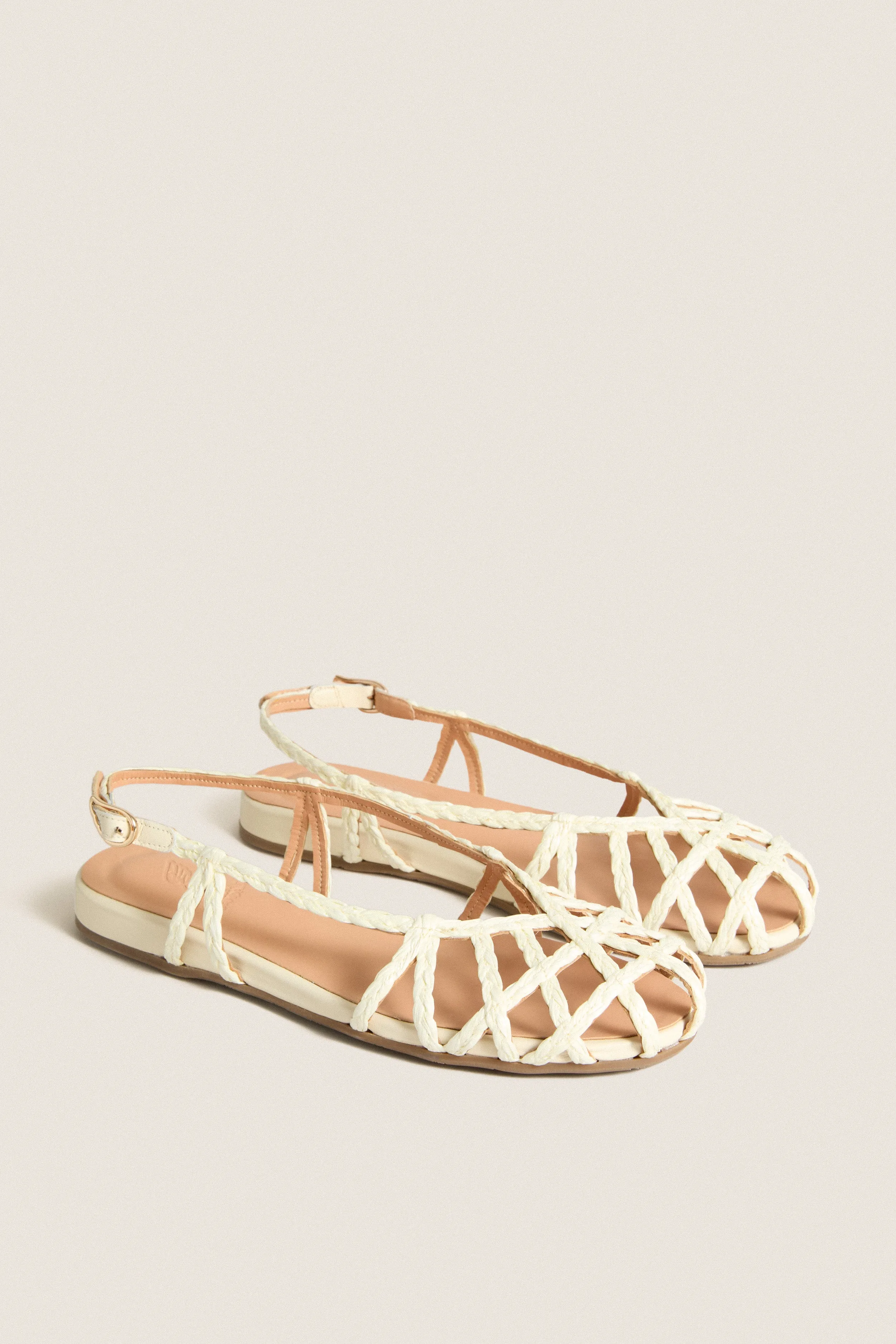 Off White Kardia Sandals sold by Tuckernuck product image thumbnail 4