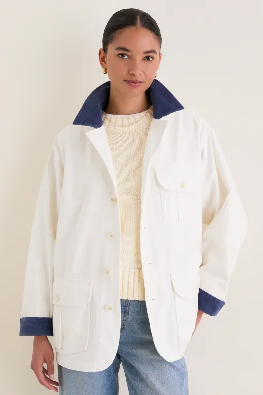White Bunny Barn Jacket made by Tuckernuck