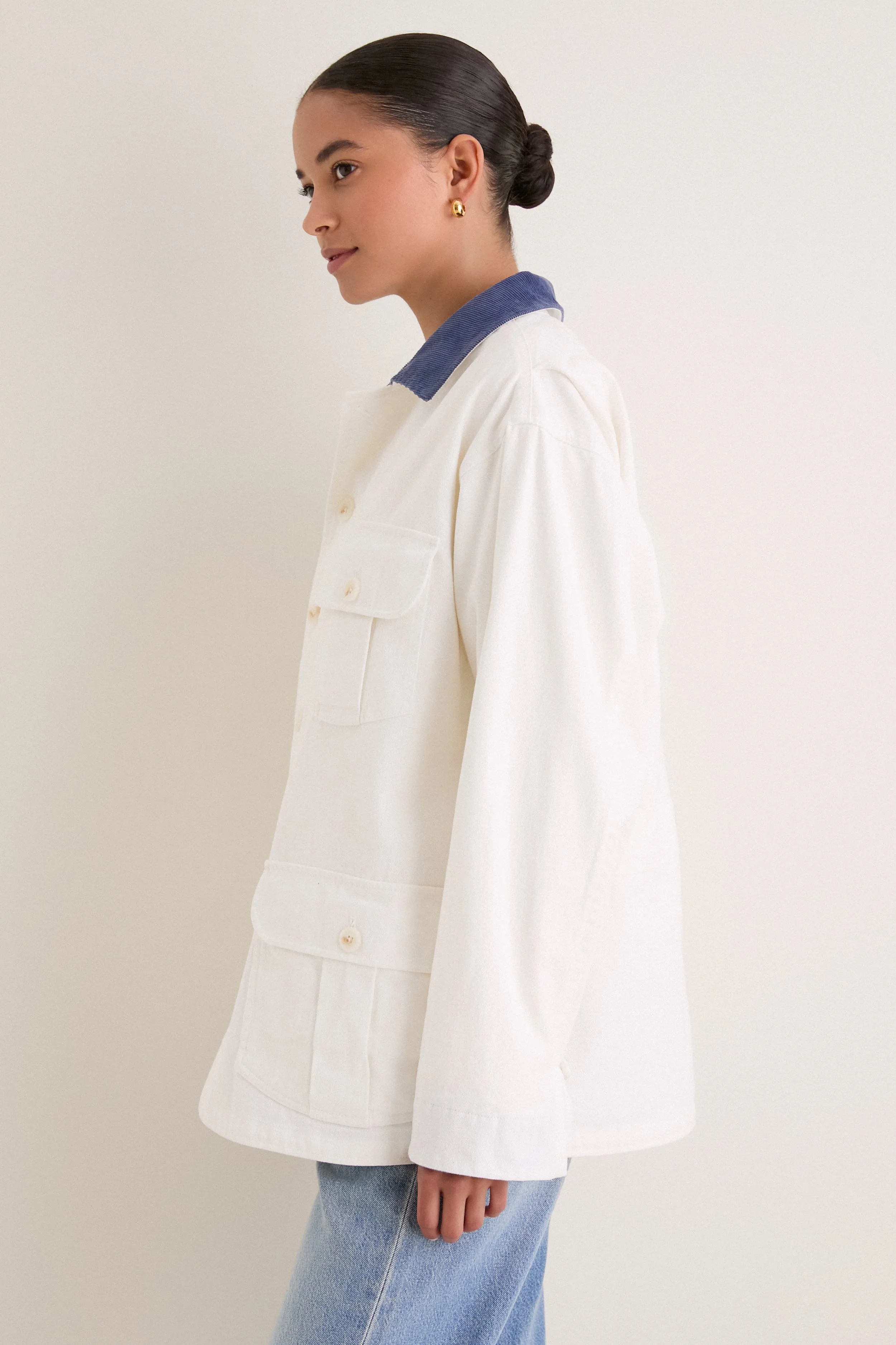 White Bunny Barn Jacket sold by Tuckernuck product image thumbnail 3