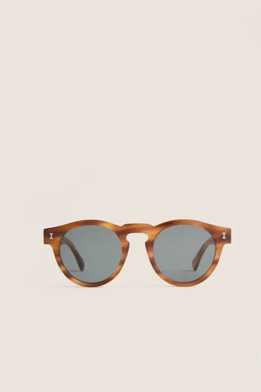 Teak and Olive Leonard Sunglasses made by Illesteva