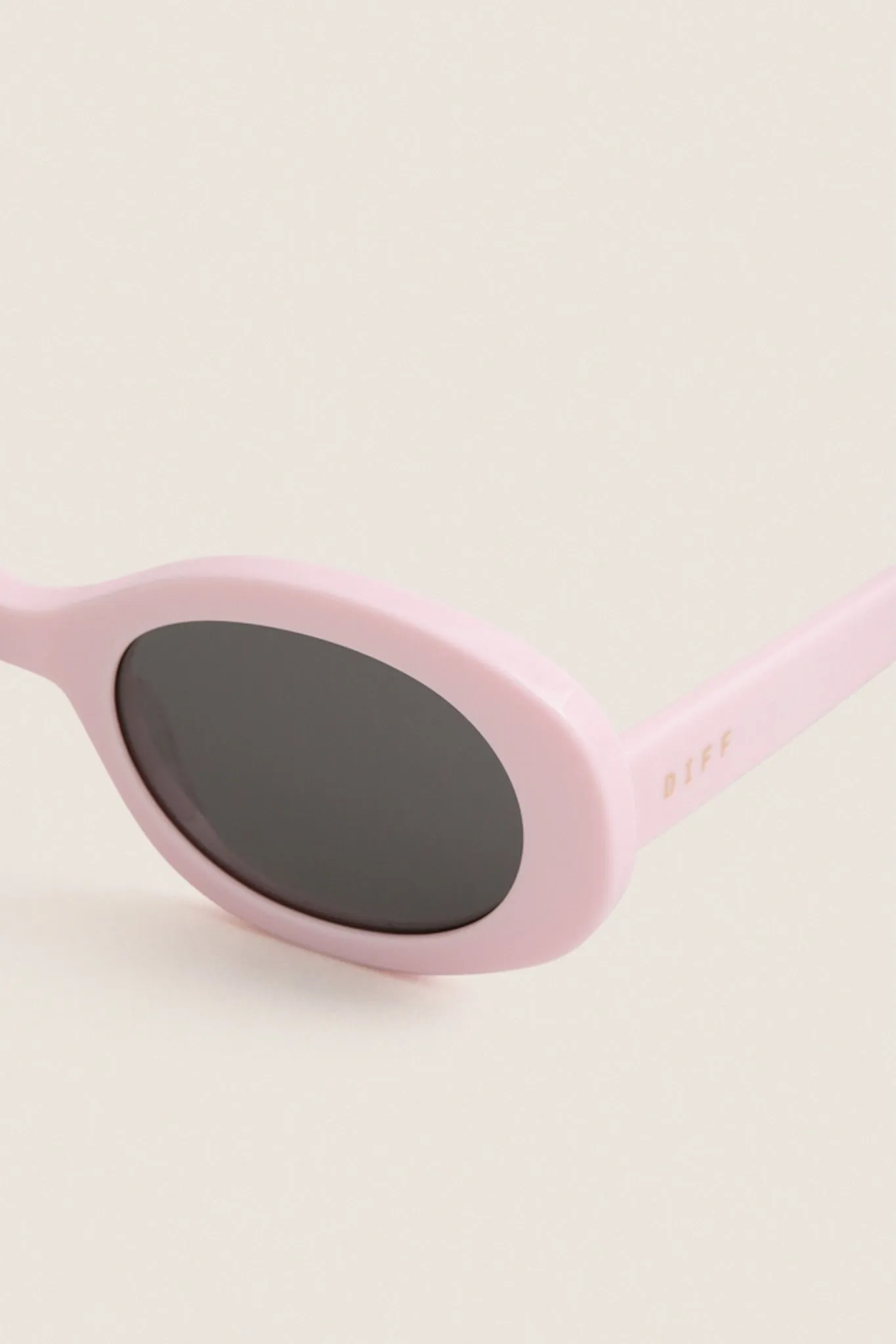 Powder Pink Polarized Lainey Sunglasses sold by Tuckernuck product image thumbnail 4