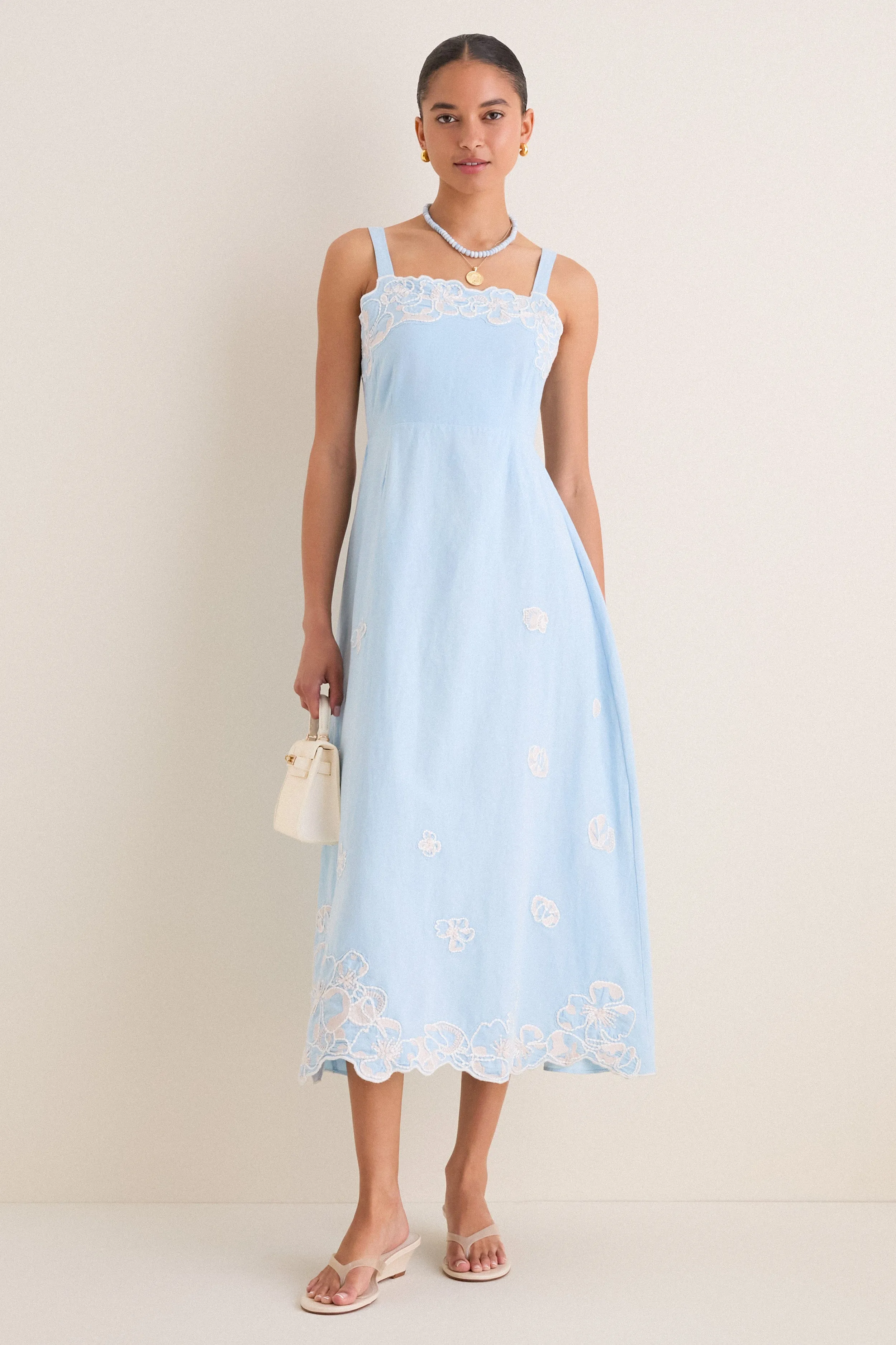 Glacier Lake Marceline Midi Dress sold by Tuckernuck product image thumbnail 2
