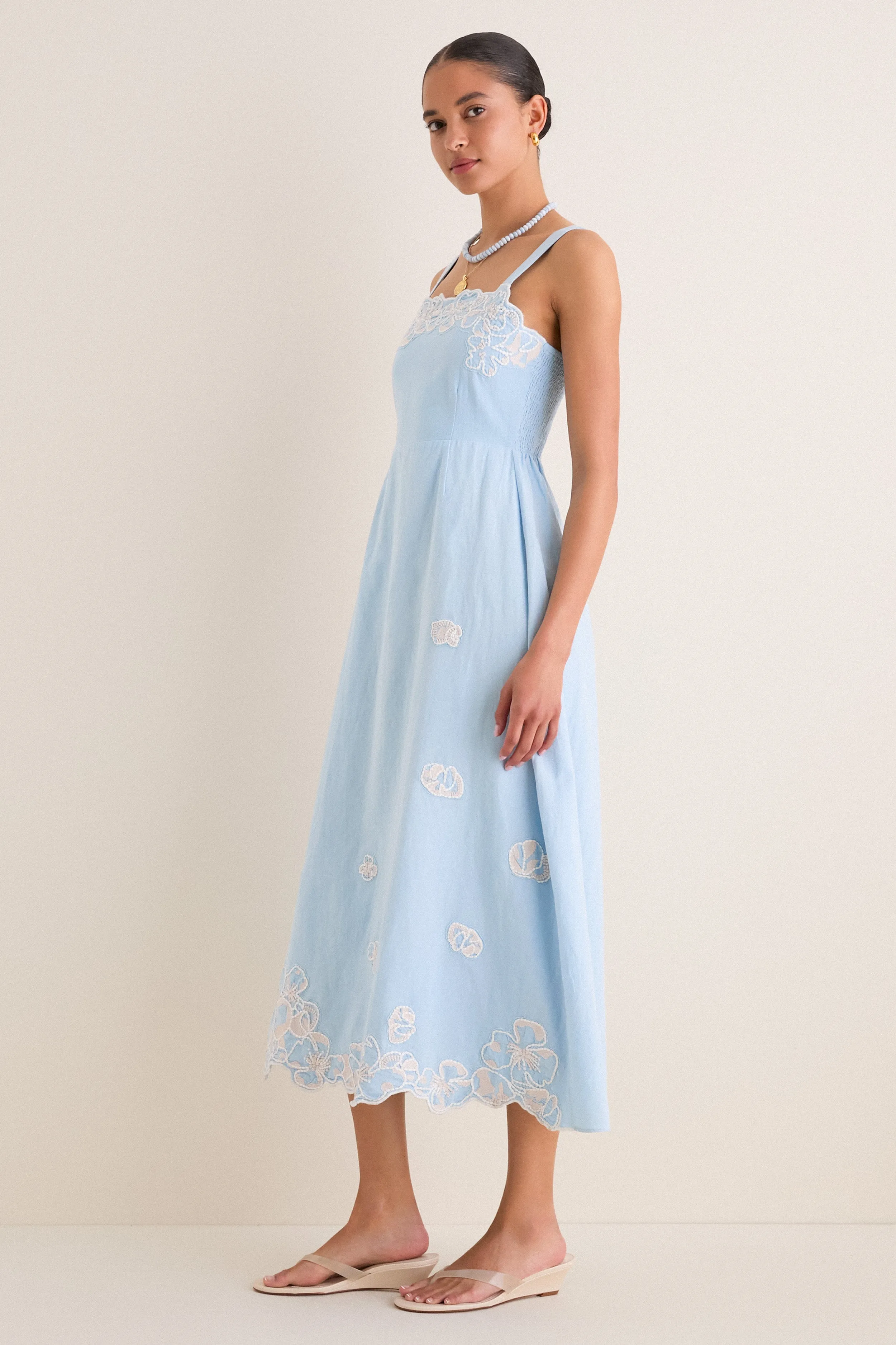Glacier Lake Marceline Midi Dress sold by Tuckernuck product image thumbnail 3