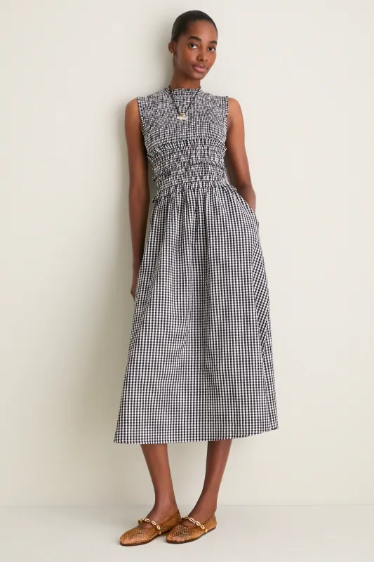 Black and White Louise Dress made by Hunter Bell NYC